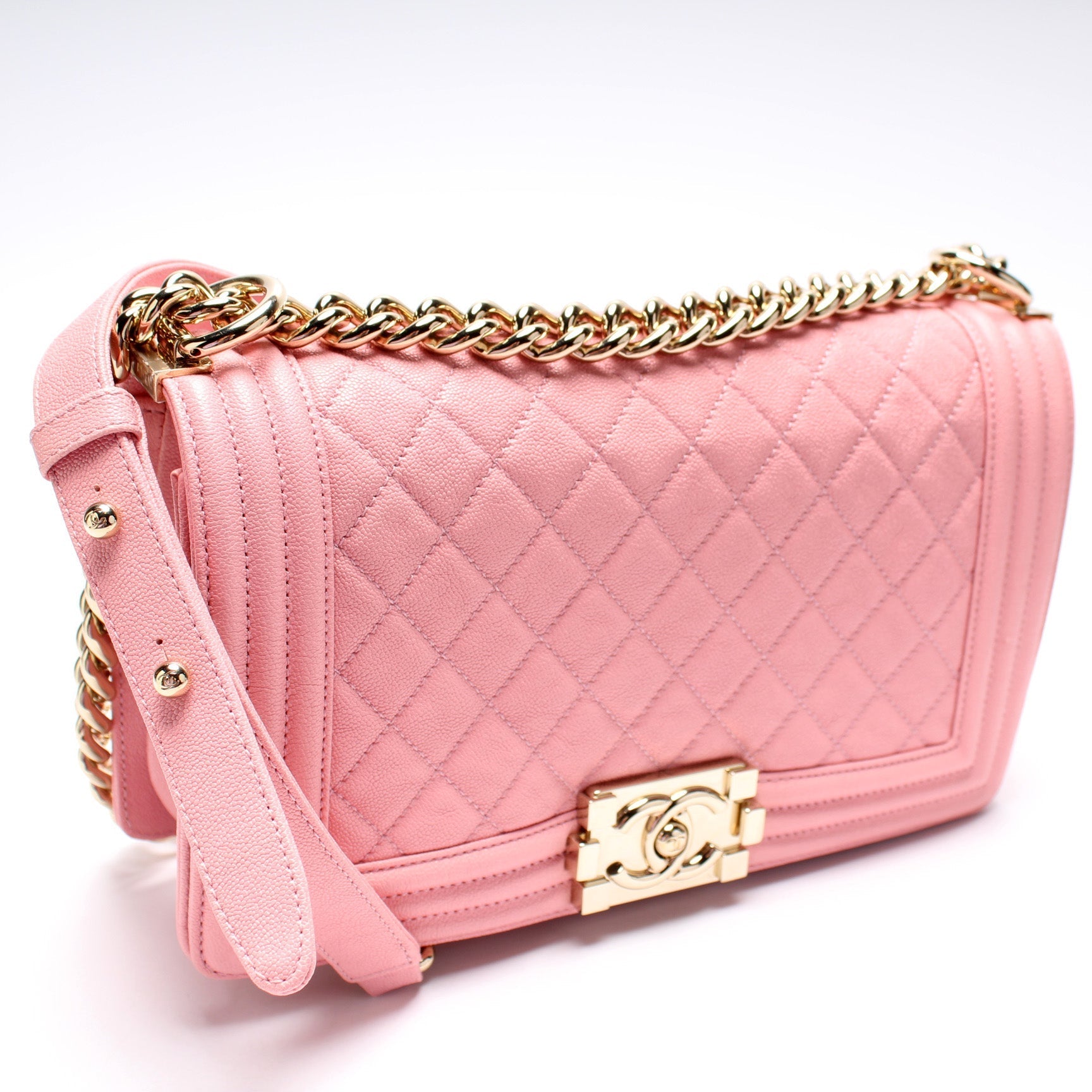 Chanel Boy Flap Old Caviar 27M Handbag