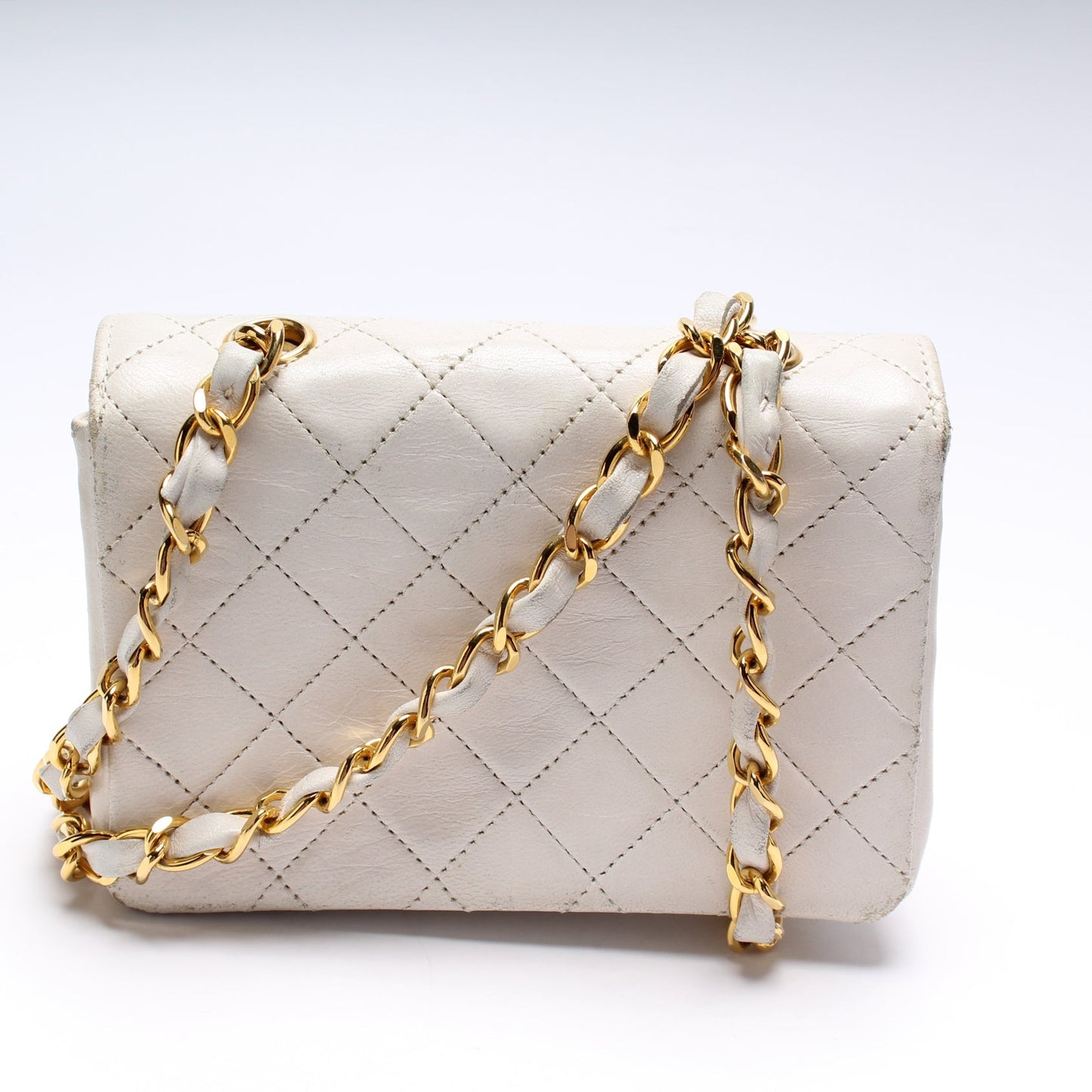 Chanel Micro CC Half-Flap Lambskin 1M Handbag