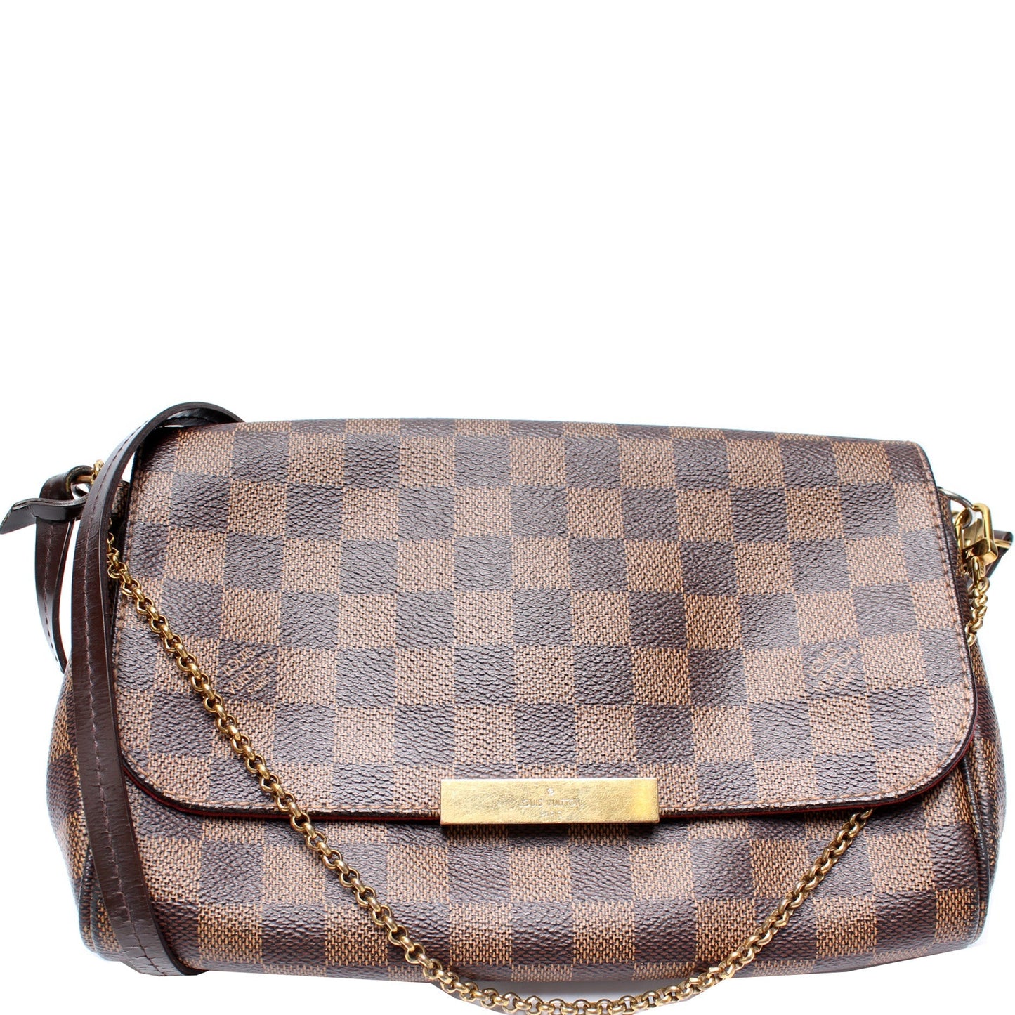 Louis Vuitton Favorite MM Ebene Damier Handbag Ebene 23