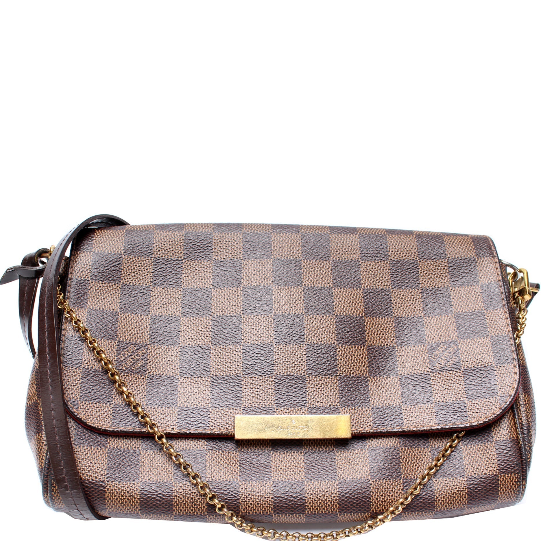 Louis Vuitton Favorite MM Ebene Damier Handbag Ebene 23