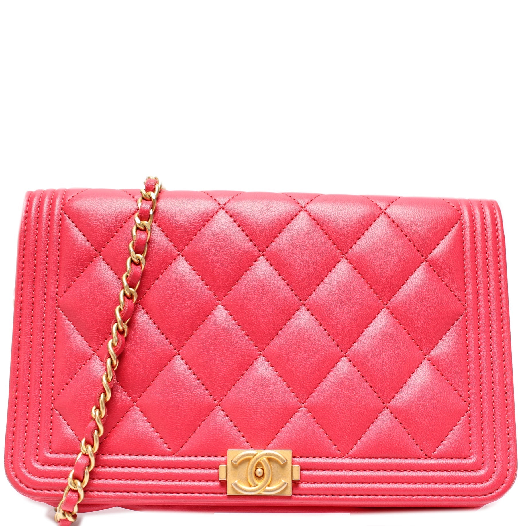 Chanel WOC Boy 25M Clutch Bag
