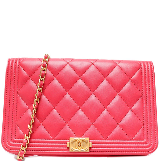 Chanel WOC Boy 25M Clutch Bag
