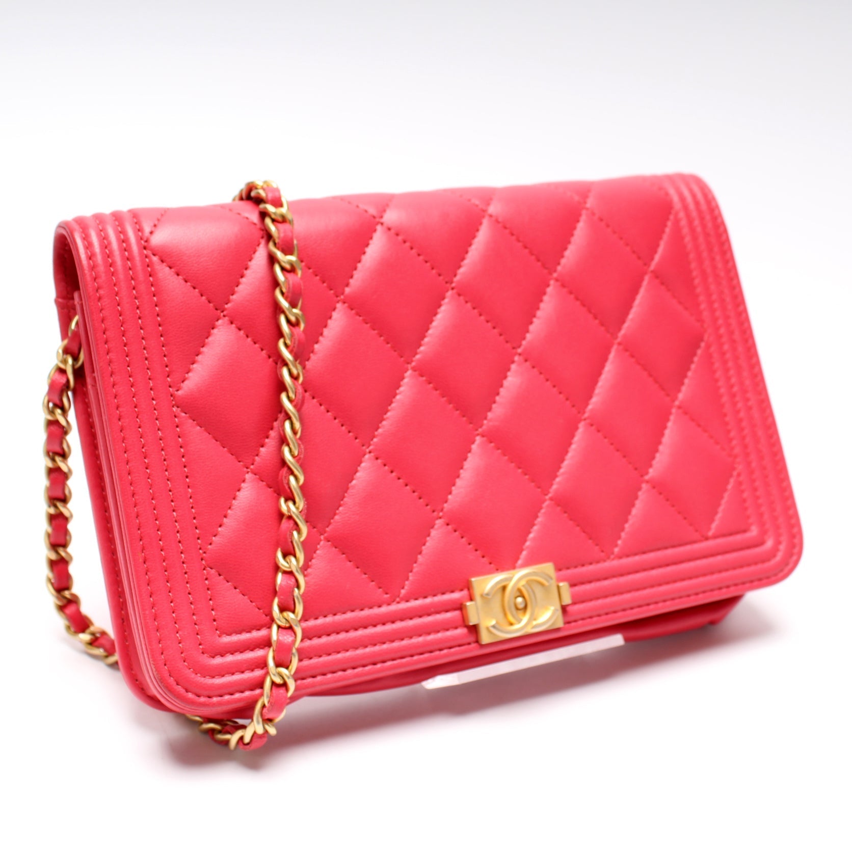Chanel WOC Boy 25M Clutch Bag