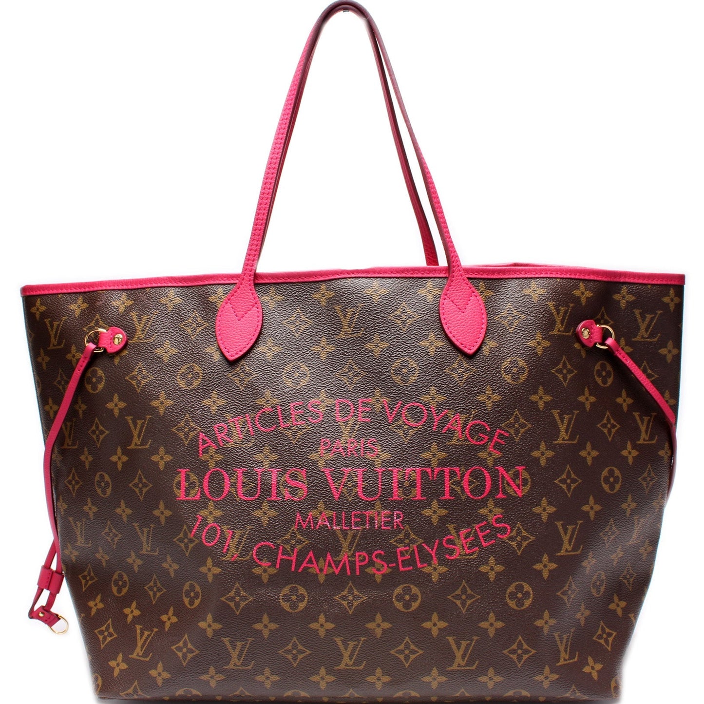 Louis Vuitton Neverfull GM Ikat Monogram Tote Bag