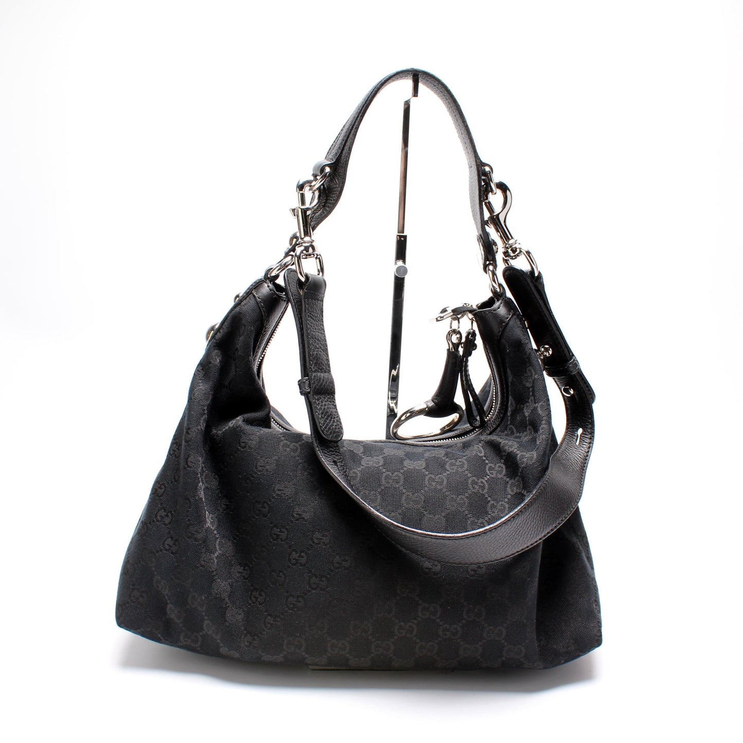 Gucci GG Icon Bit Canvas Medium Shoulder Bag