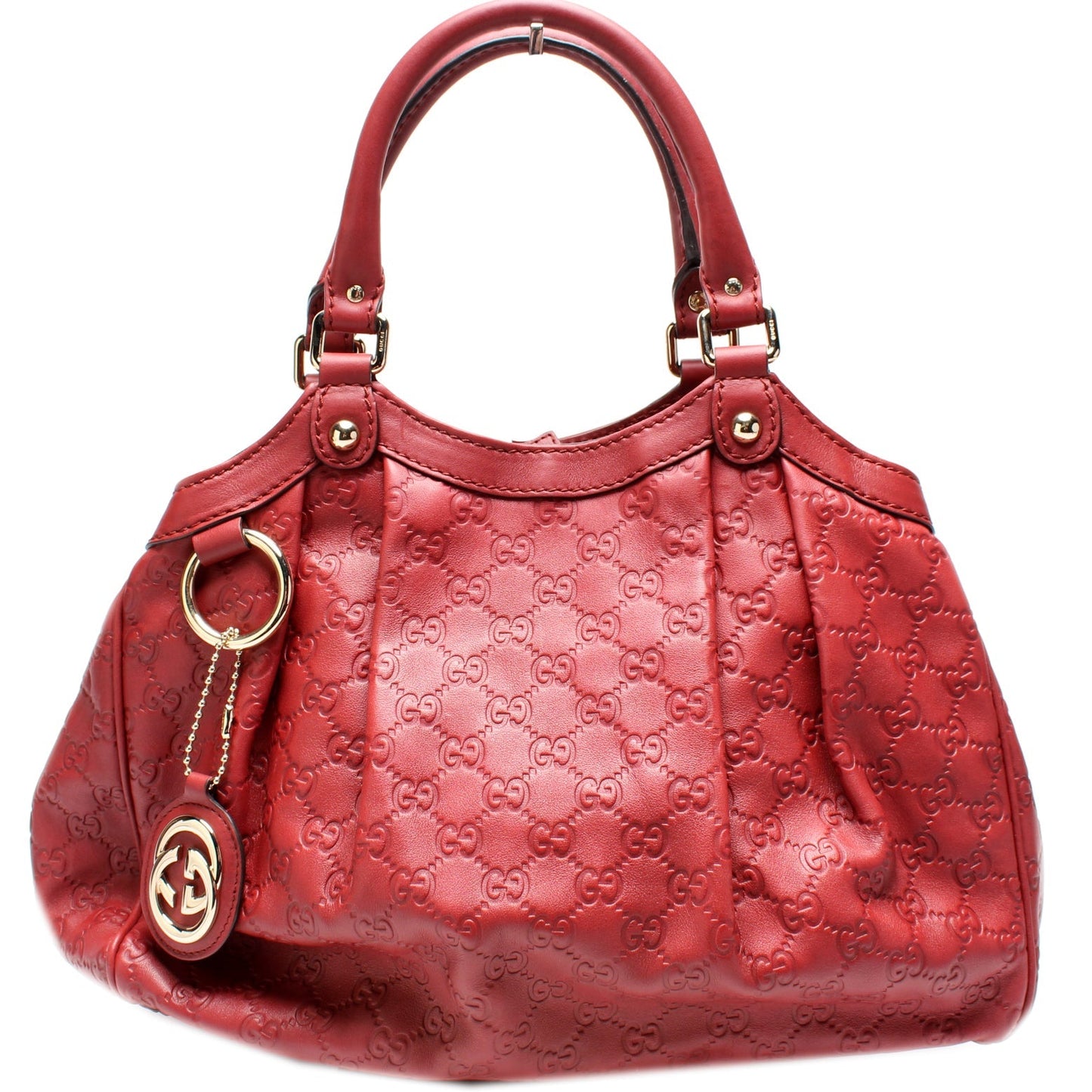 Gucci Sukey GG Leather Medium Travel Bag Leather Medium