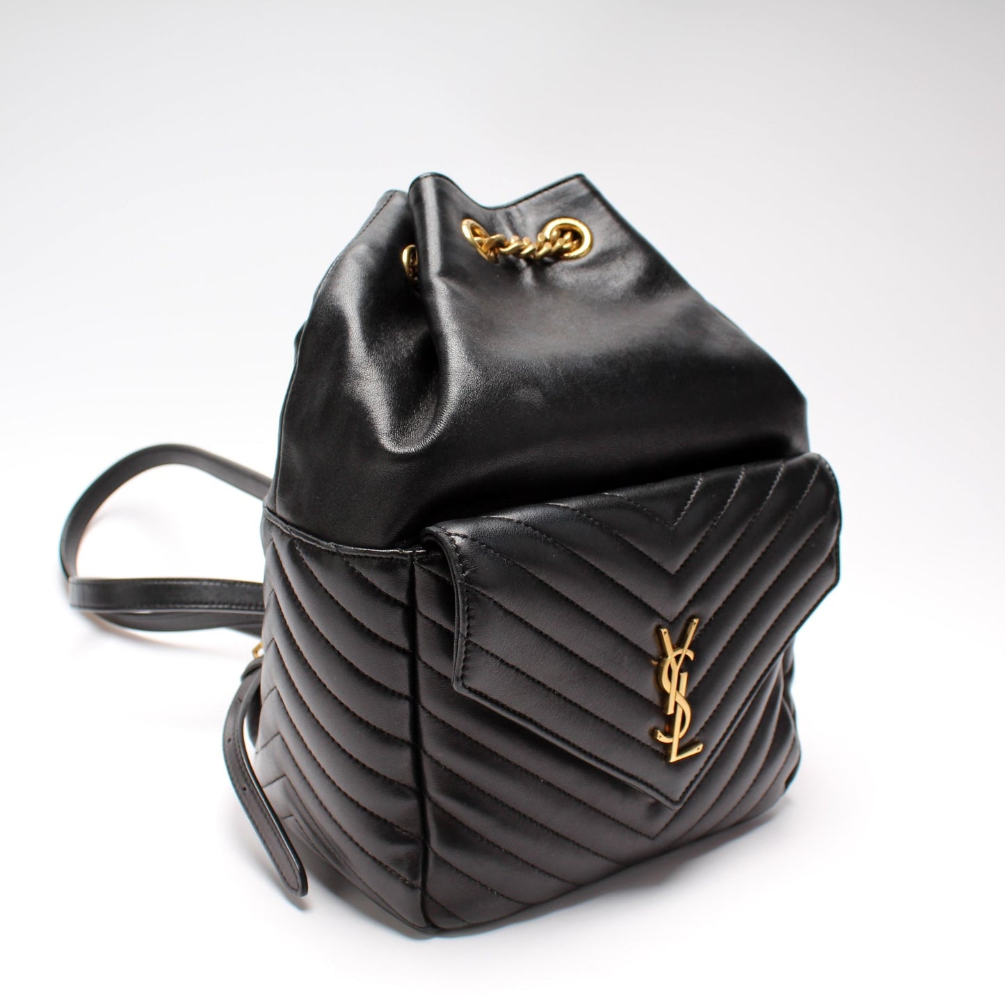YSL Saint Laurent Saint Laurent Joe Backpack Lambskin Bag Quilted
