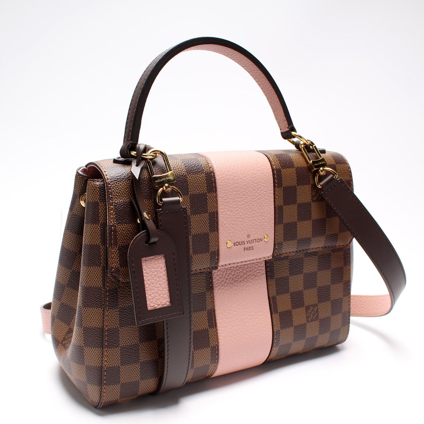 Louis Vuitton Bond Street BB Ebene Damier Handbag Damier Ebene