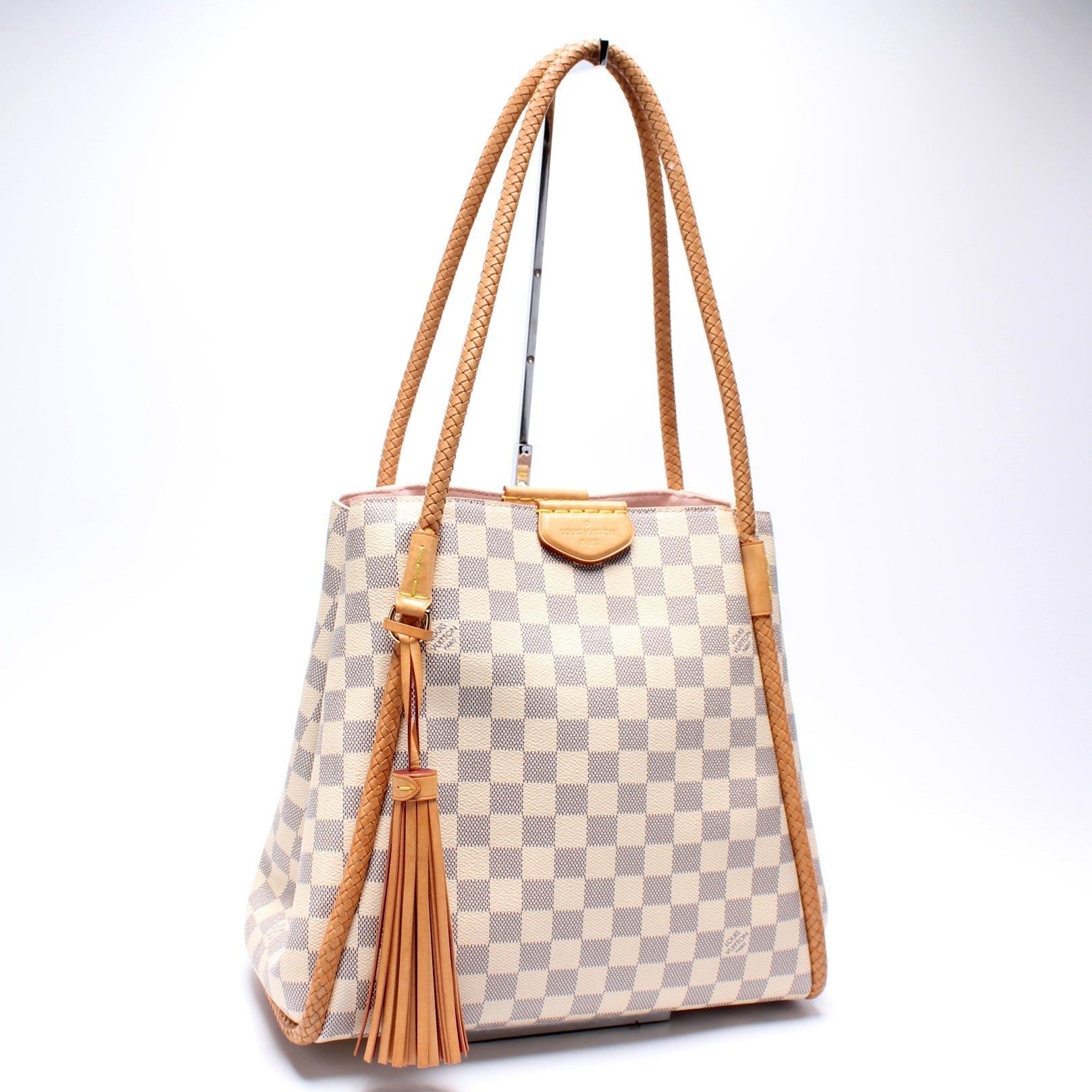 Louis Vuitton Propriano Azur Damier Handbag Azur 6