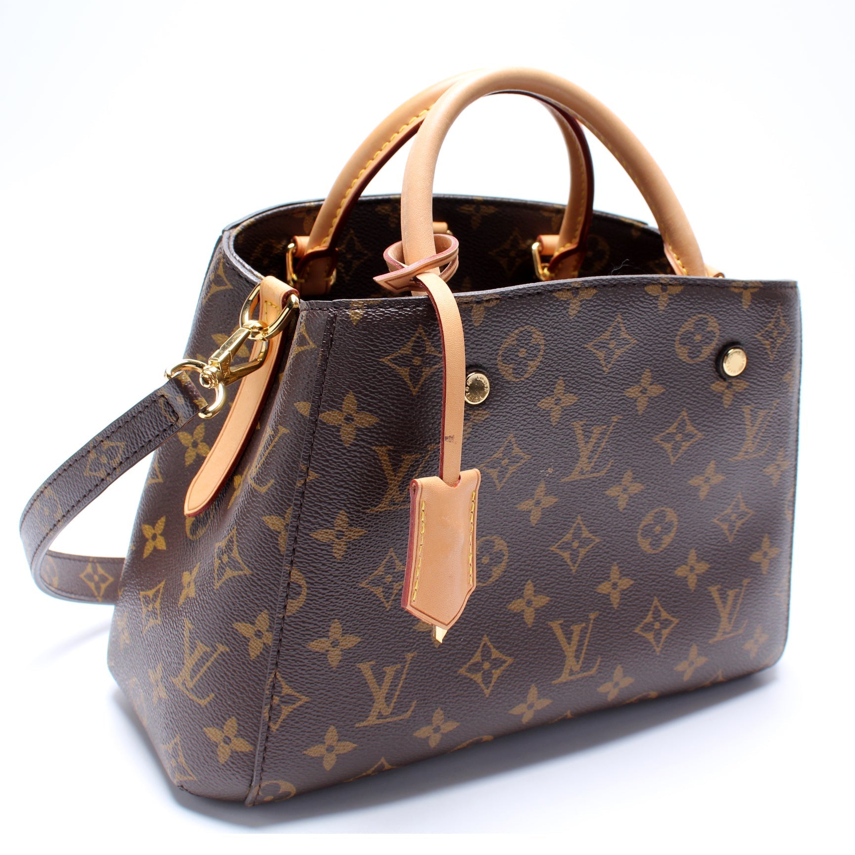 Louis Vuitton Montaigne BB Monogram Handbag Monogram 1