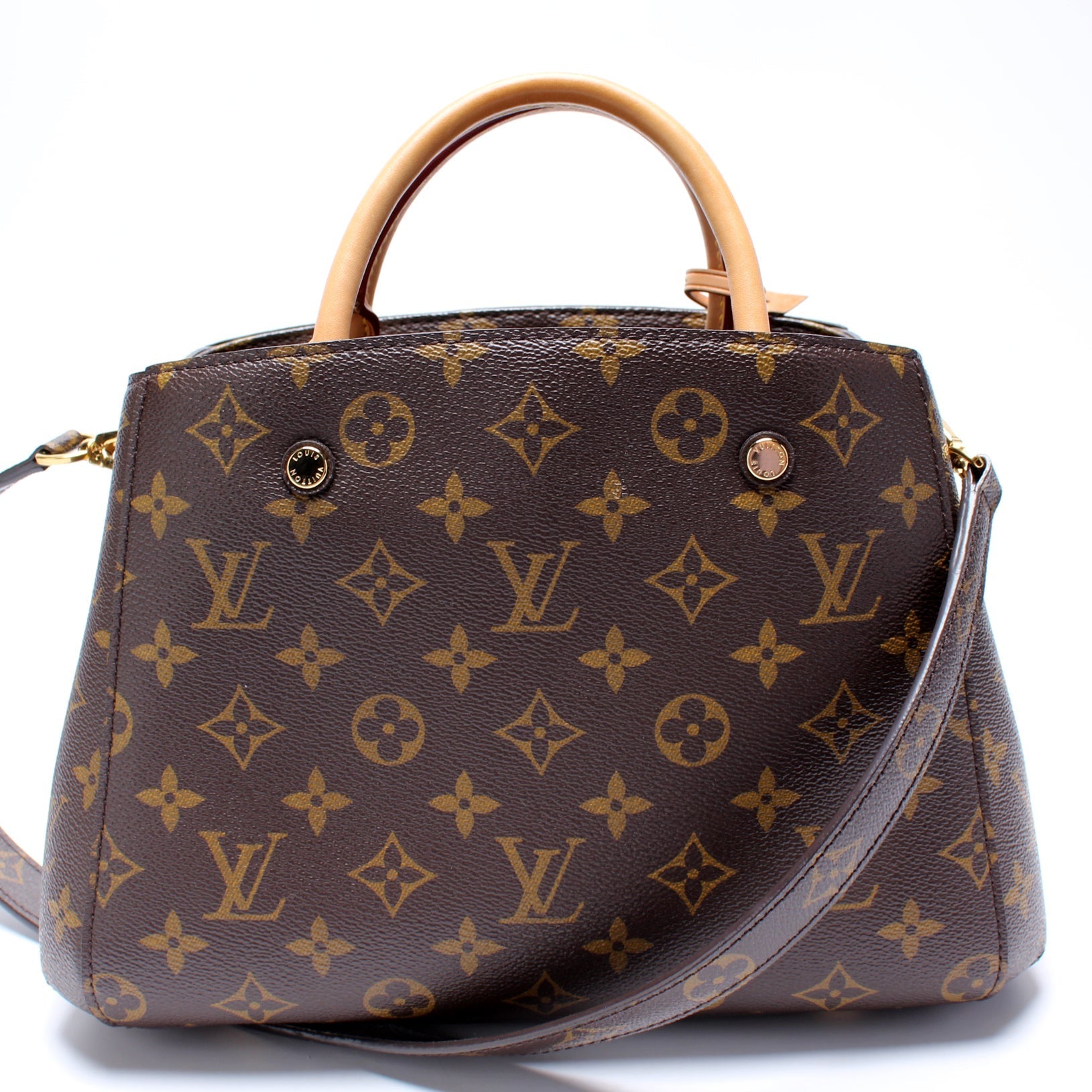 Louis Vuitton Montaigne BB Monogram Handbag Monogram 1