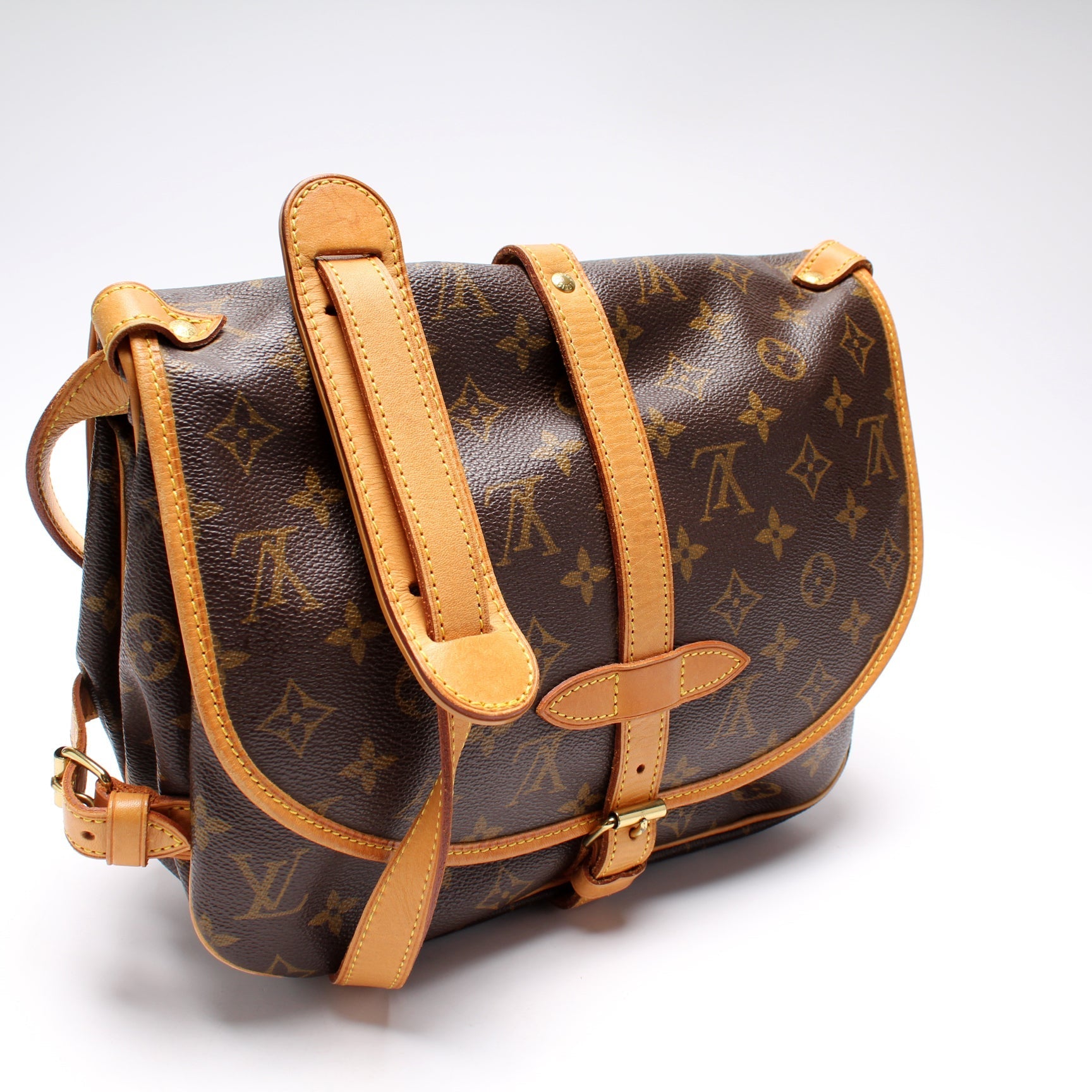 Louis Vuitton Saumur 30 Monogram Handbag Monogram 3