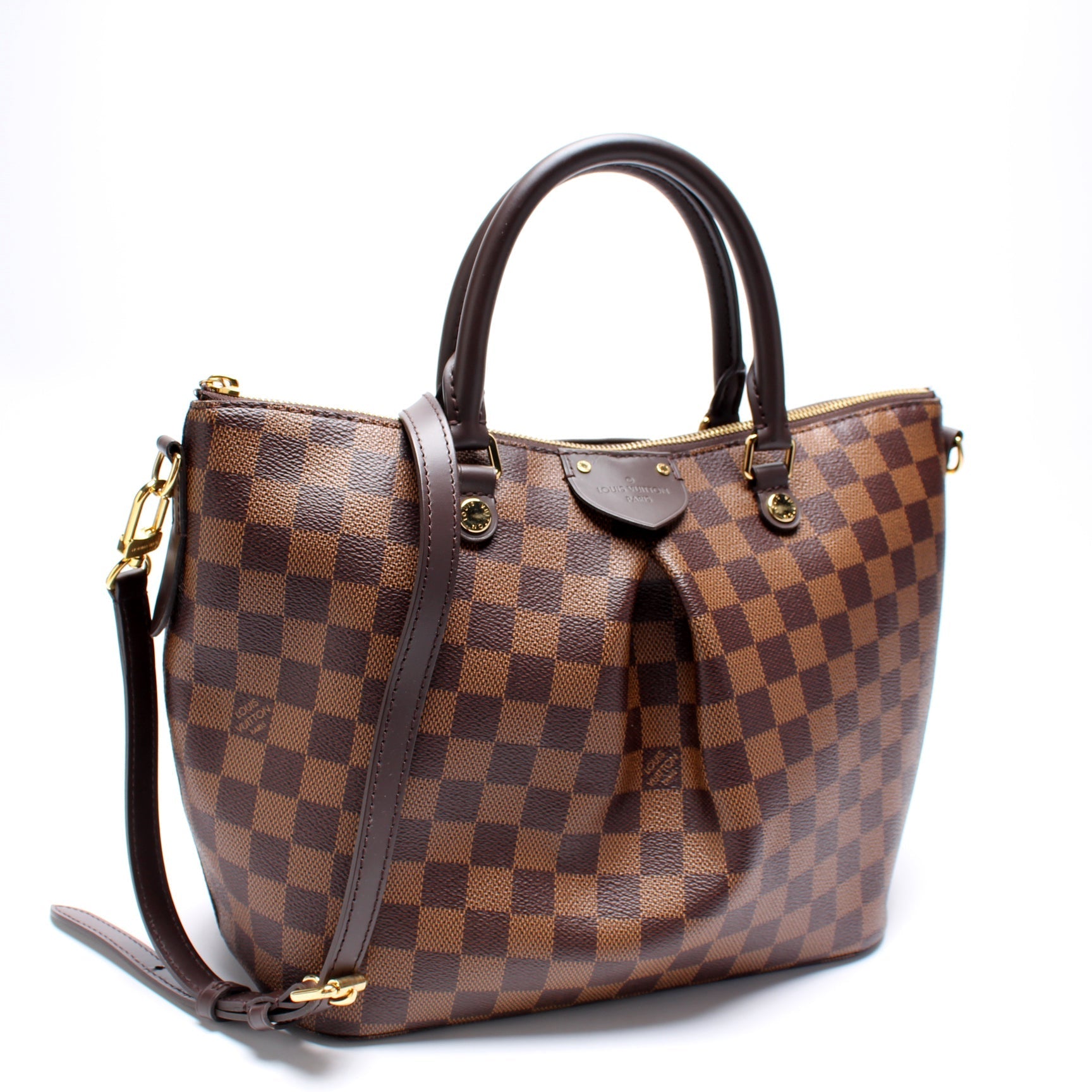 Louis Vuitton Siena Ebene MM Damier Handbag Ebene 1
