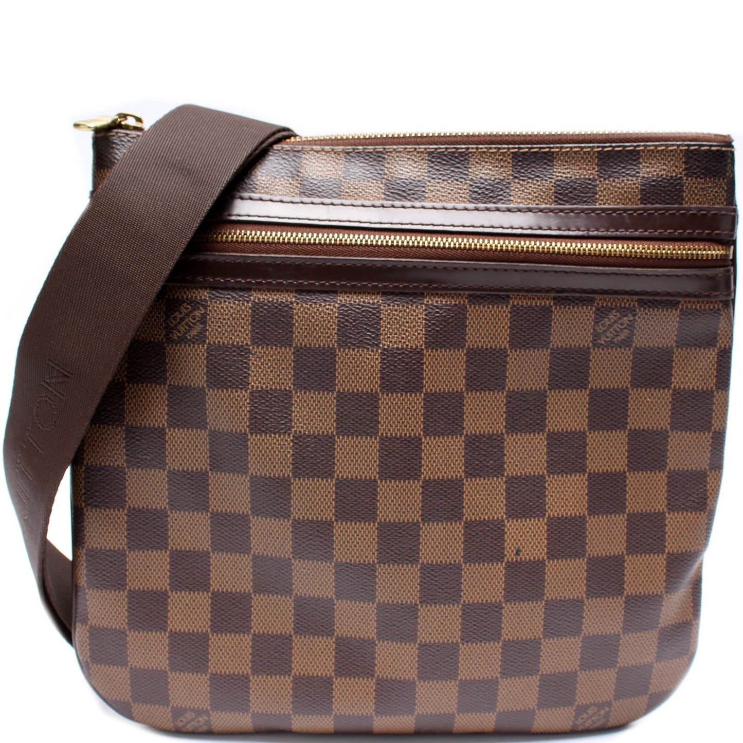 Louis Vuitton Pochette Bosphore Ebene Damier Clutch Bag Ebene 5