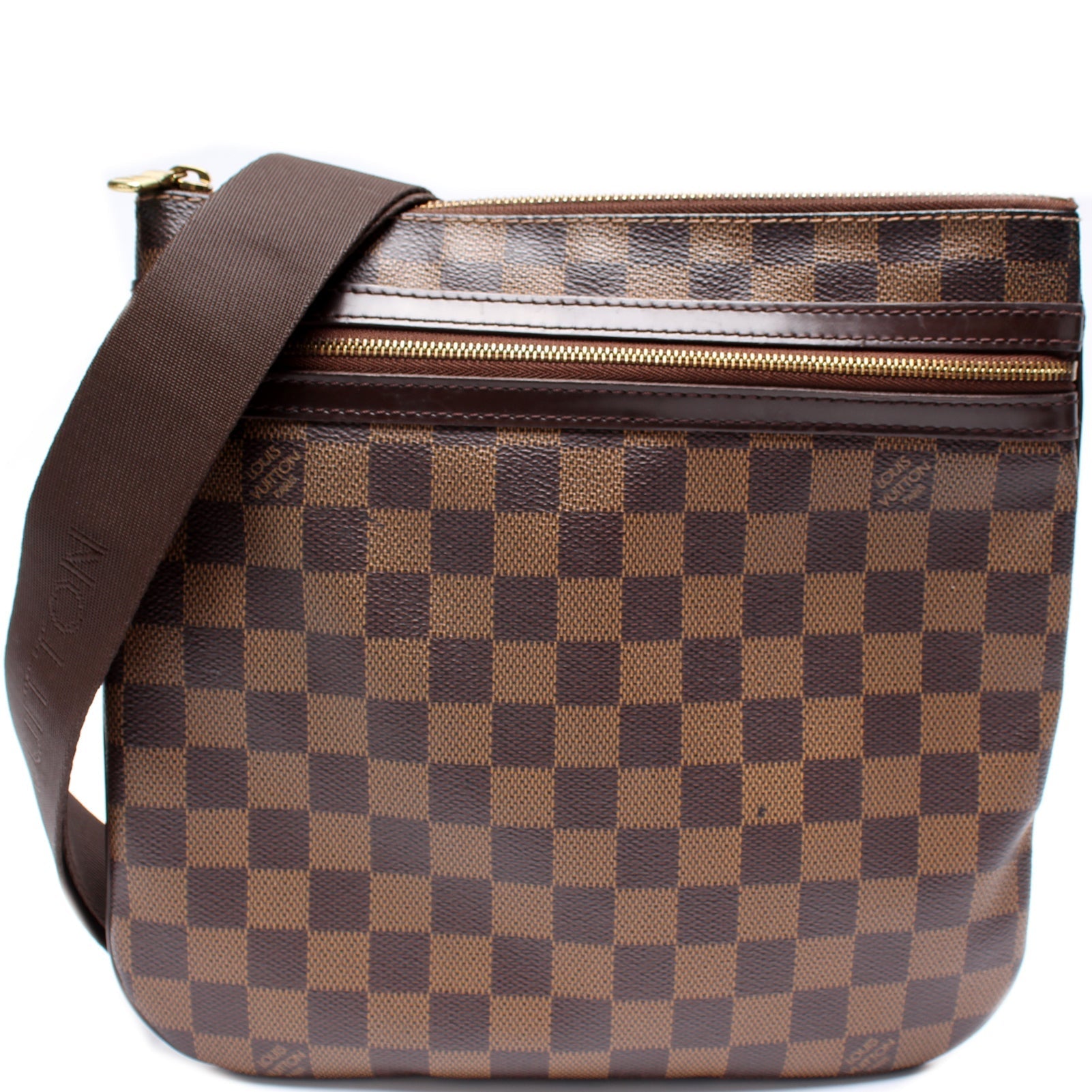 Louis Vuitton Pochette Bosphore Ebene Damier Clutch Bag Ebene 5