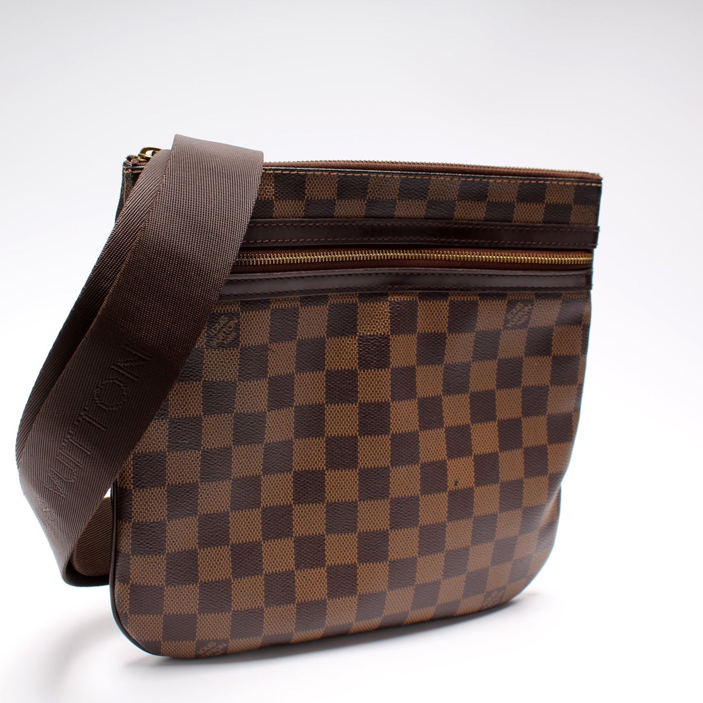 Louis Vuitton Pochette Bosphore Ebene Damier Clutch Bag Ebene 5