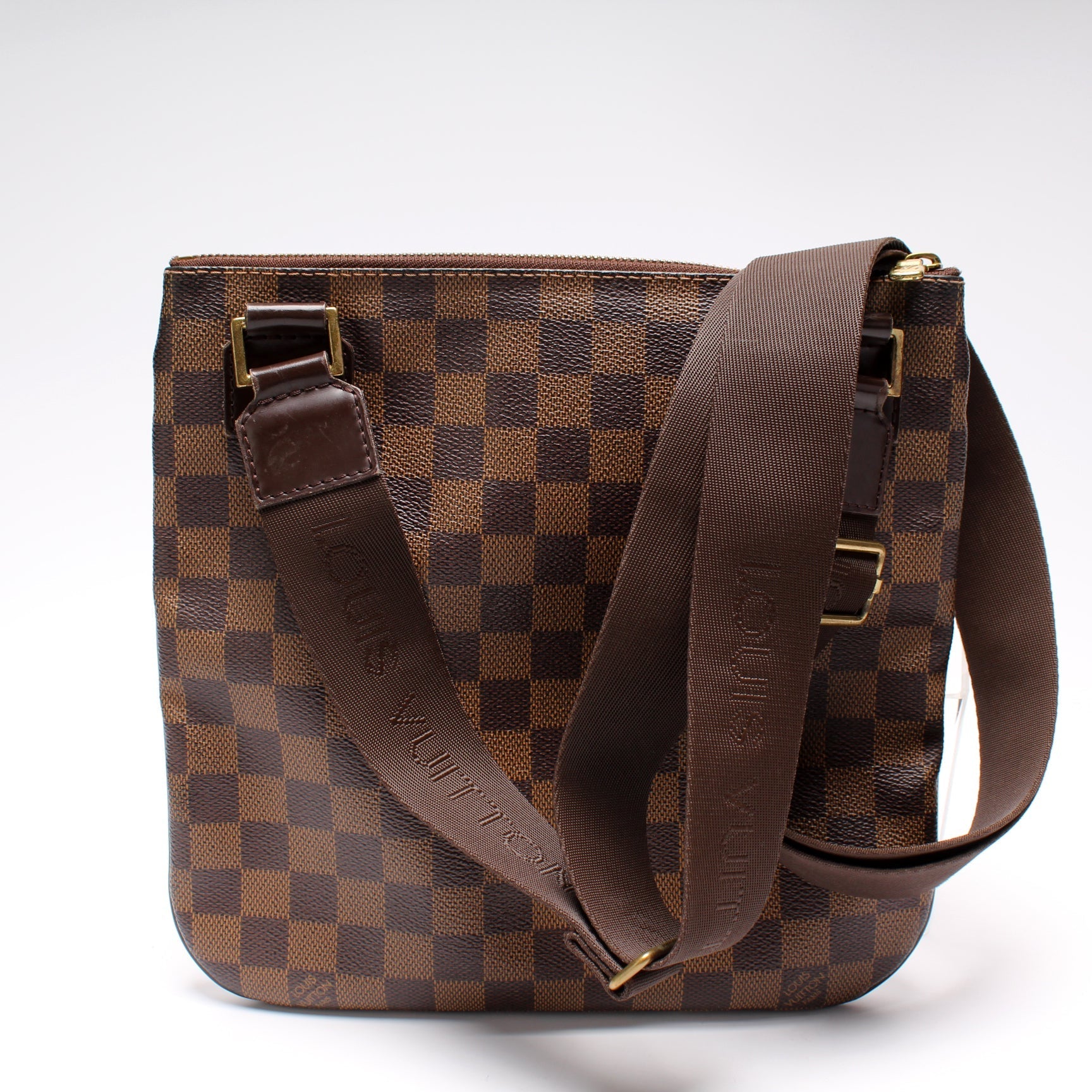 Louis Vuitton Pochette Bosphore Ebene Damier Clutch Bag Ebene 5