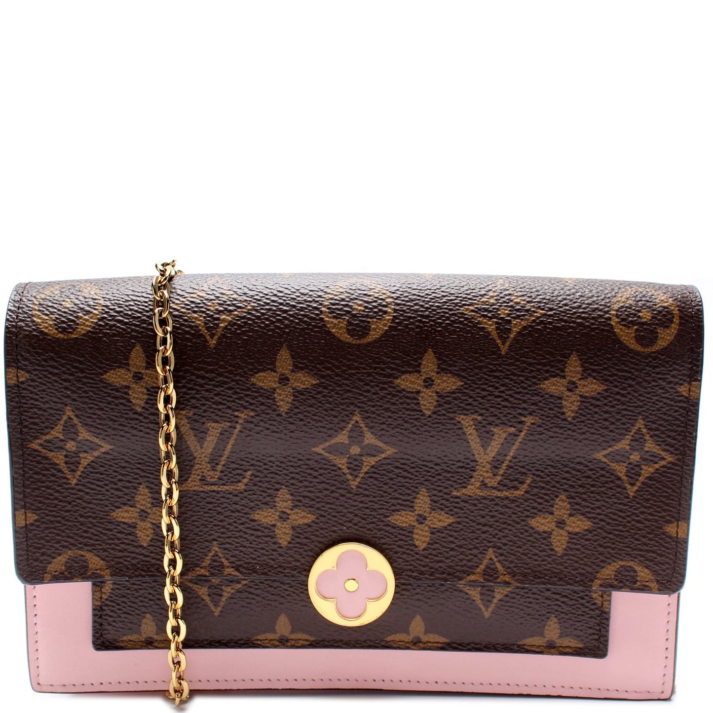Louis Vuitton Flore Monogram Wallet Case