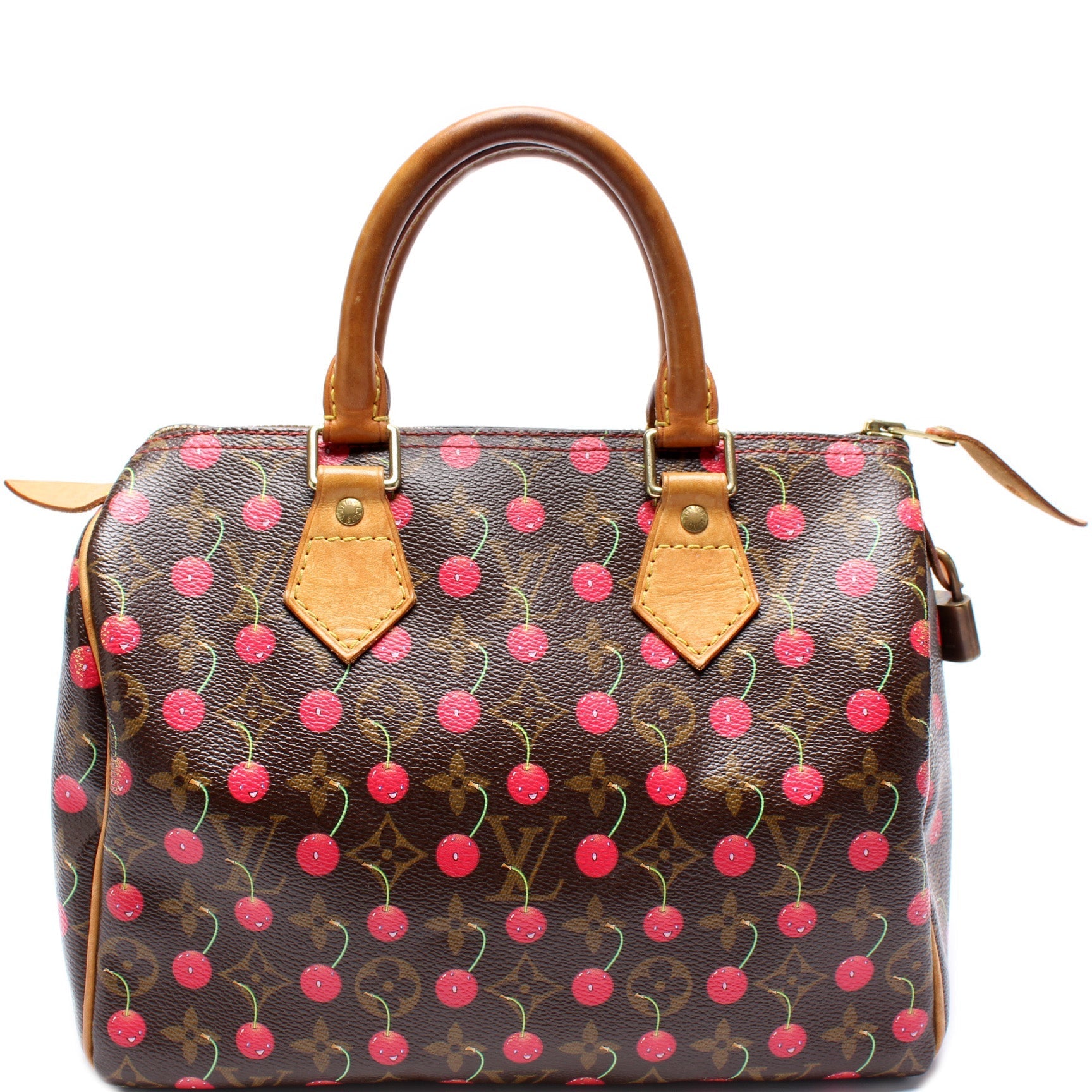 Louis Vuitton Speedy 25 Cerises Monogram Handbag Monogram 1