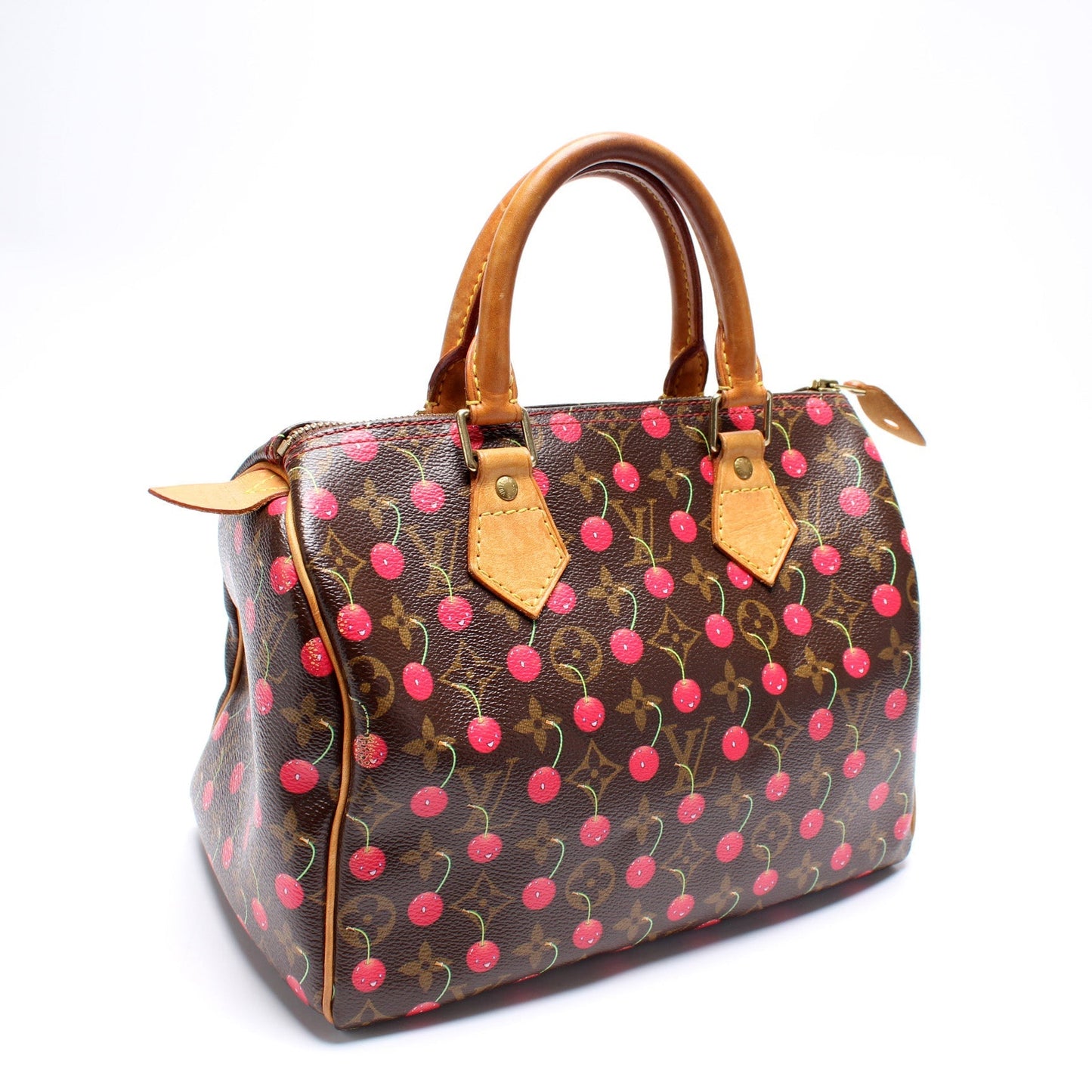 Louis Vuitton Speedy 25 Cerises Monogram Handbag Monogram 1