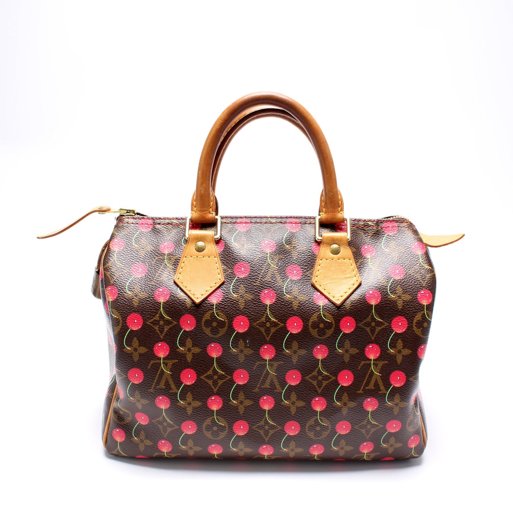 Louis Vuitton Speedy 25 Cerises Monogram Handbag Monogram 1