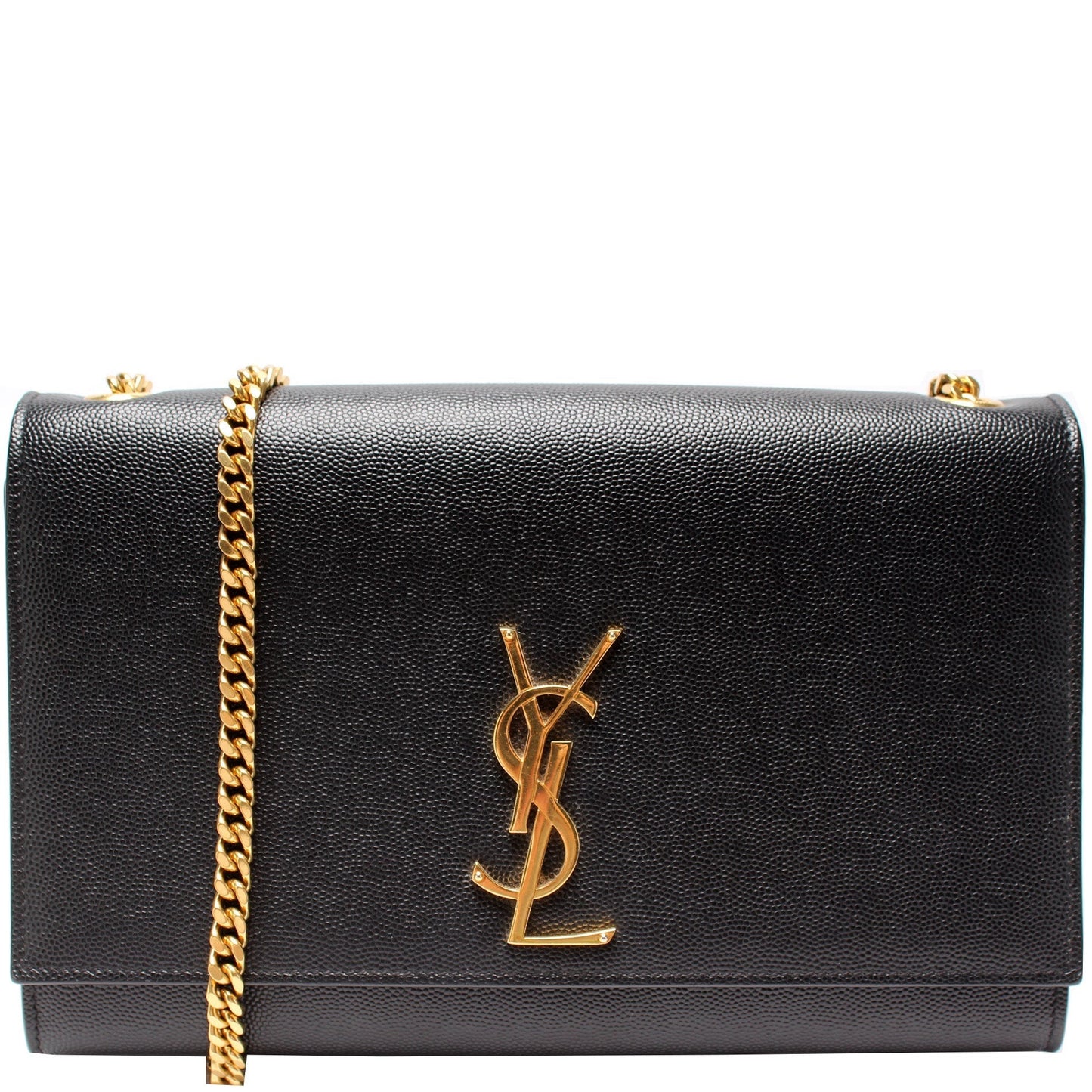 YSL Saint Laurent Kate Satchel Grain Bag Medium Satchel Bag Grain Medium 364027