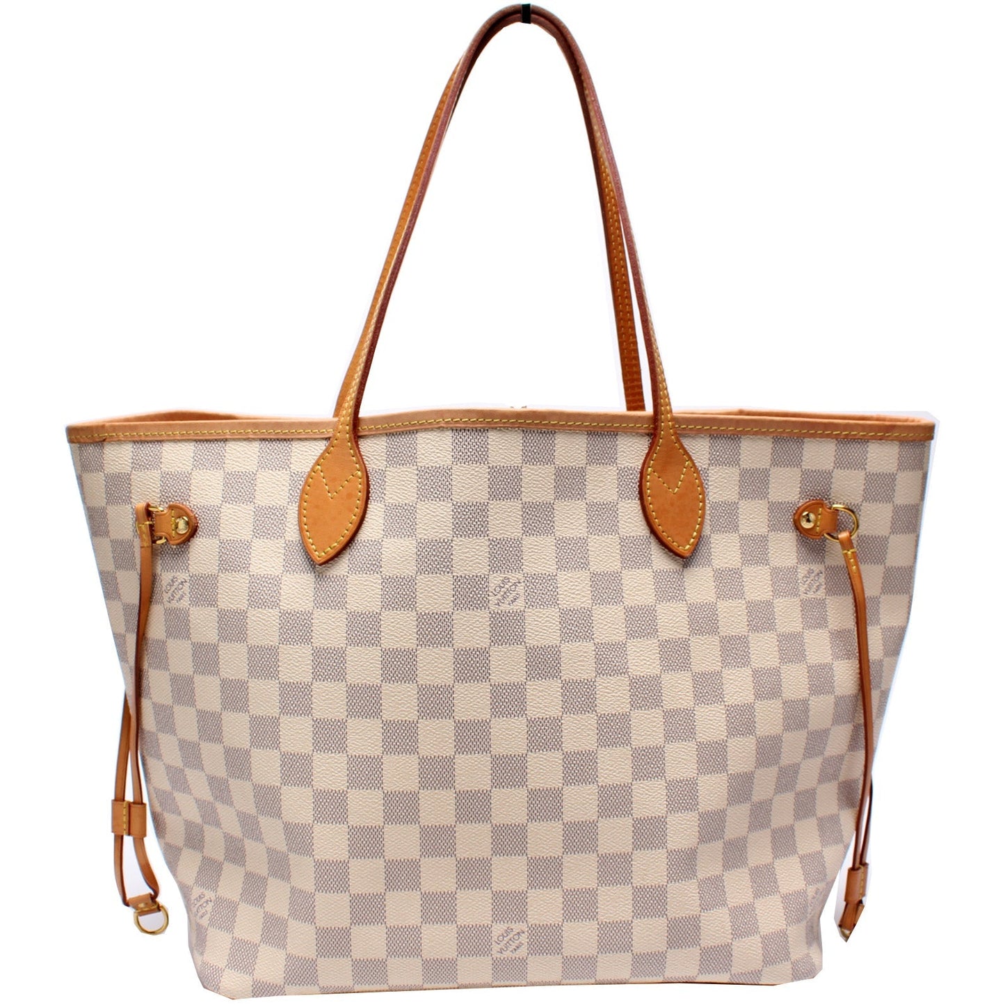Louis Vuitton Neverfull MM Azur Damier Tote Bag Azur 12