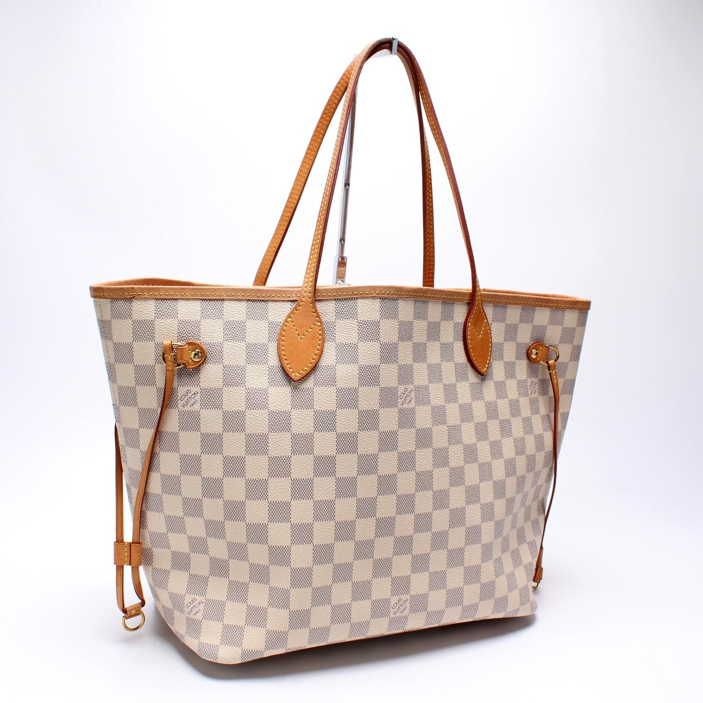 Louis Vuitton Neverfull MM Azur Damier Tote Bag Azur 12