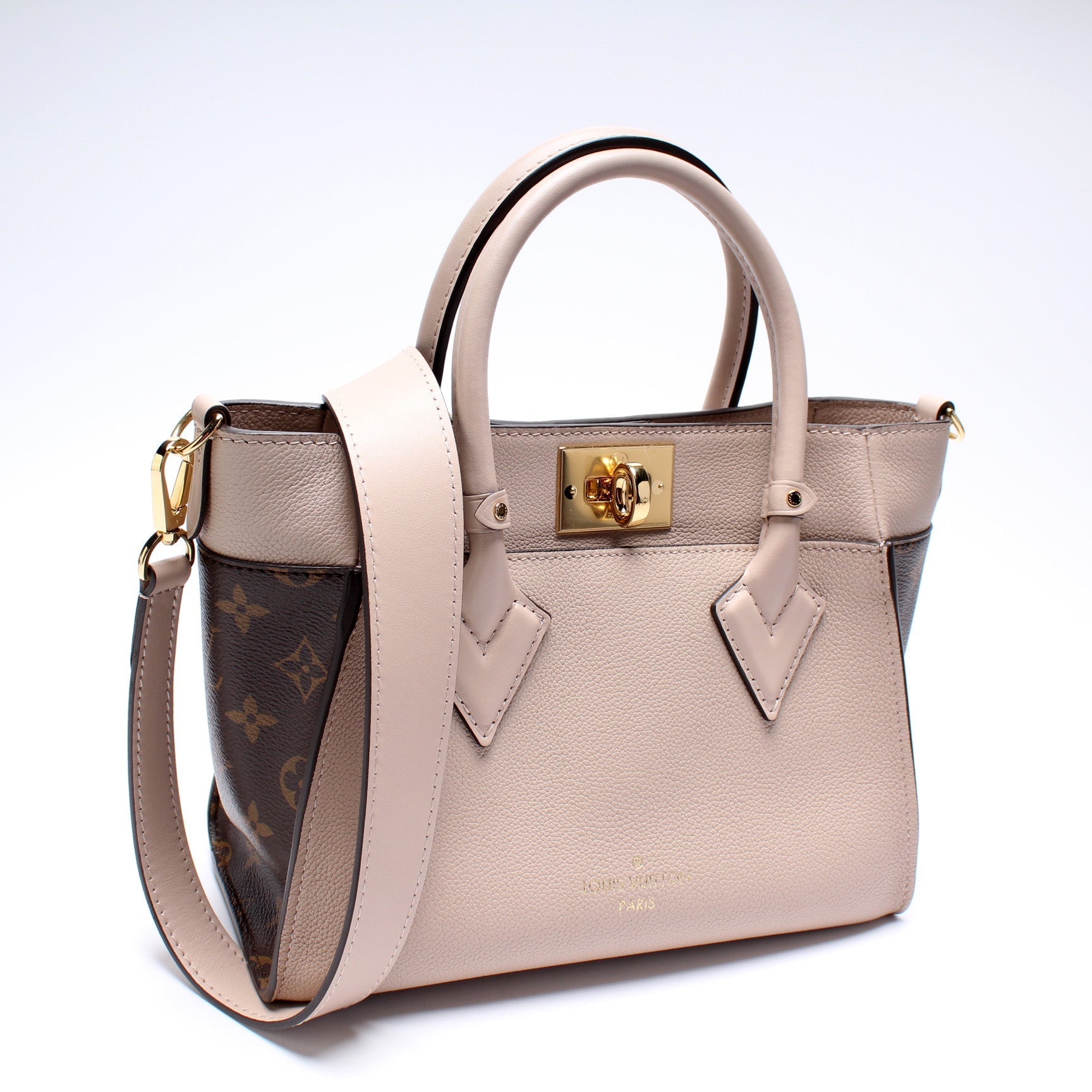 Louis Vuitton On My Side PM Monogram Calfskin Handbag