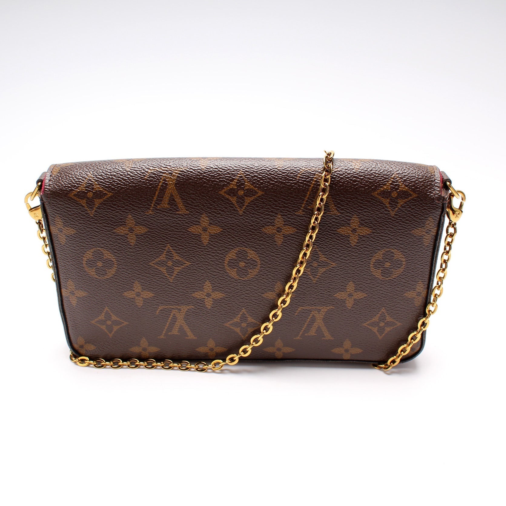 Louis Vuitton Pochette Felicie Monogram Clutch Bag Monogram 21
