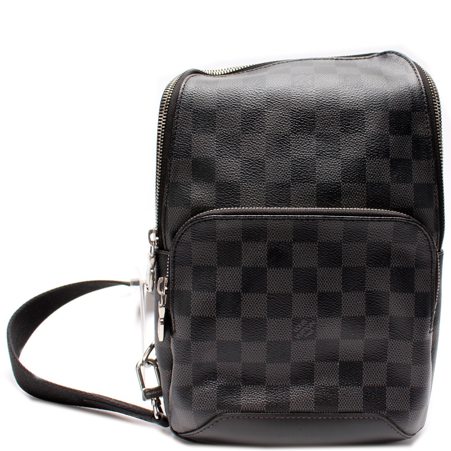 Louis Vuitton Avenue Sling Graphite Damier Crossbody Bag Graphite 8