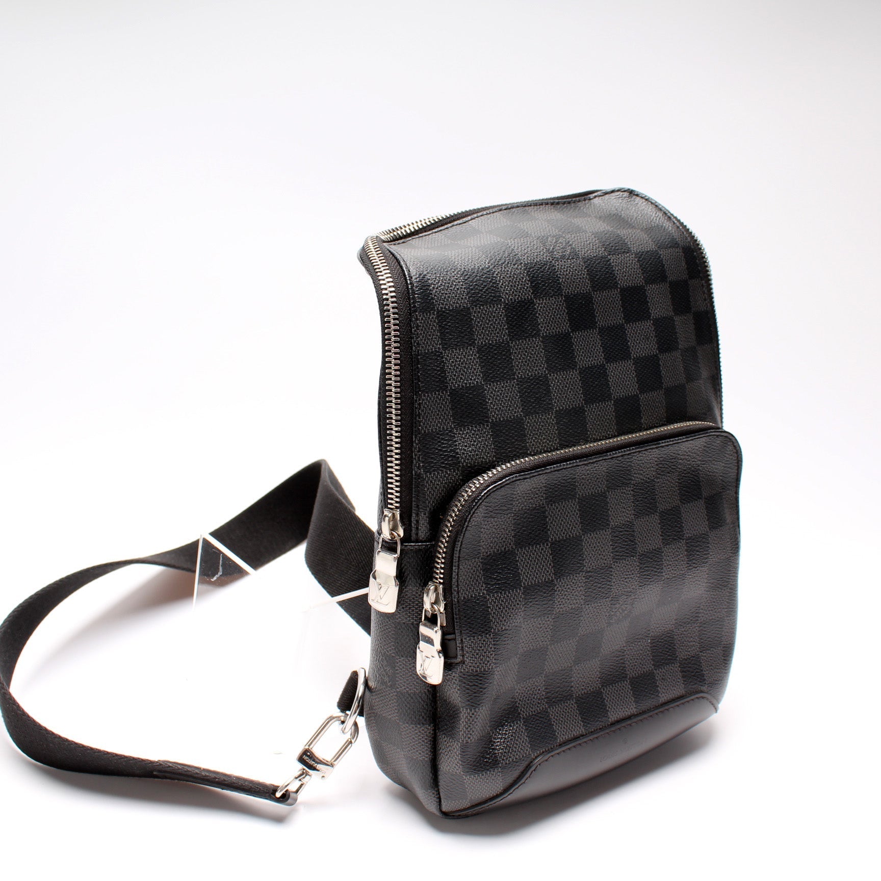 Louis Vuitton Avenue Sling Graphite Damier Crossbody Bag Graphite 8