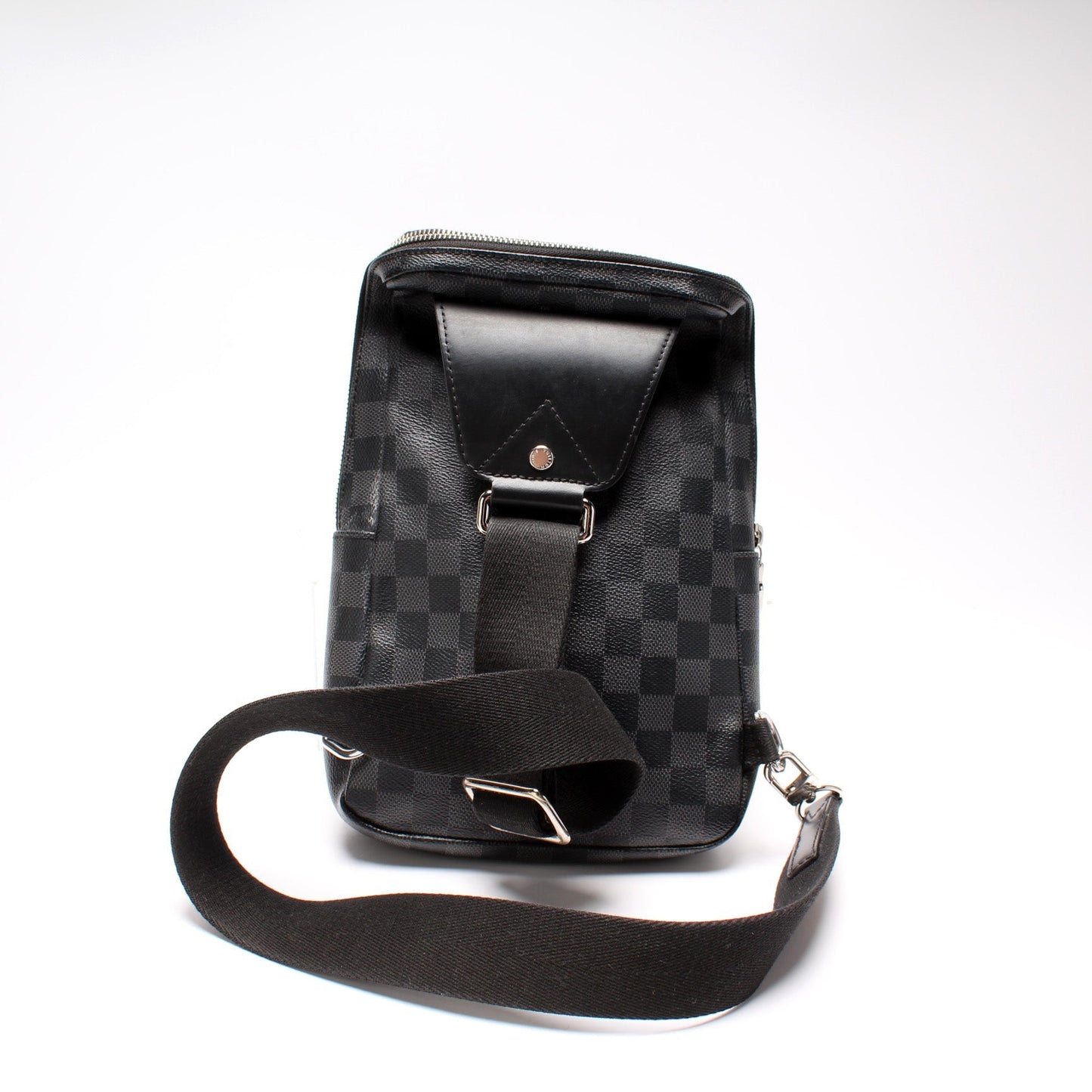 Louis Vuitton Avenue Sling Graphite Damier Crossbody Bag Graphite 8