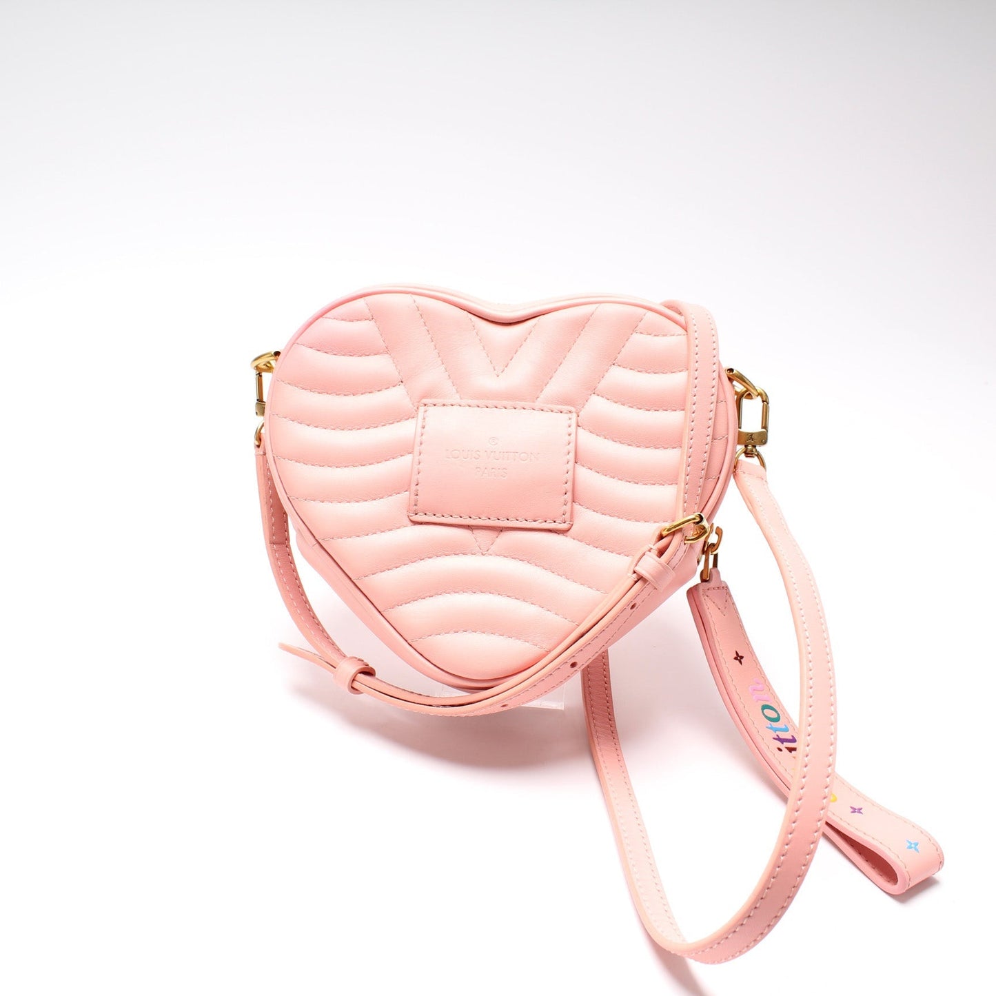 Louis Vuitton New Wave Love Lock Heart Handbag