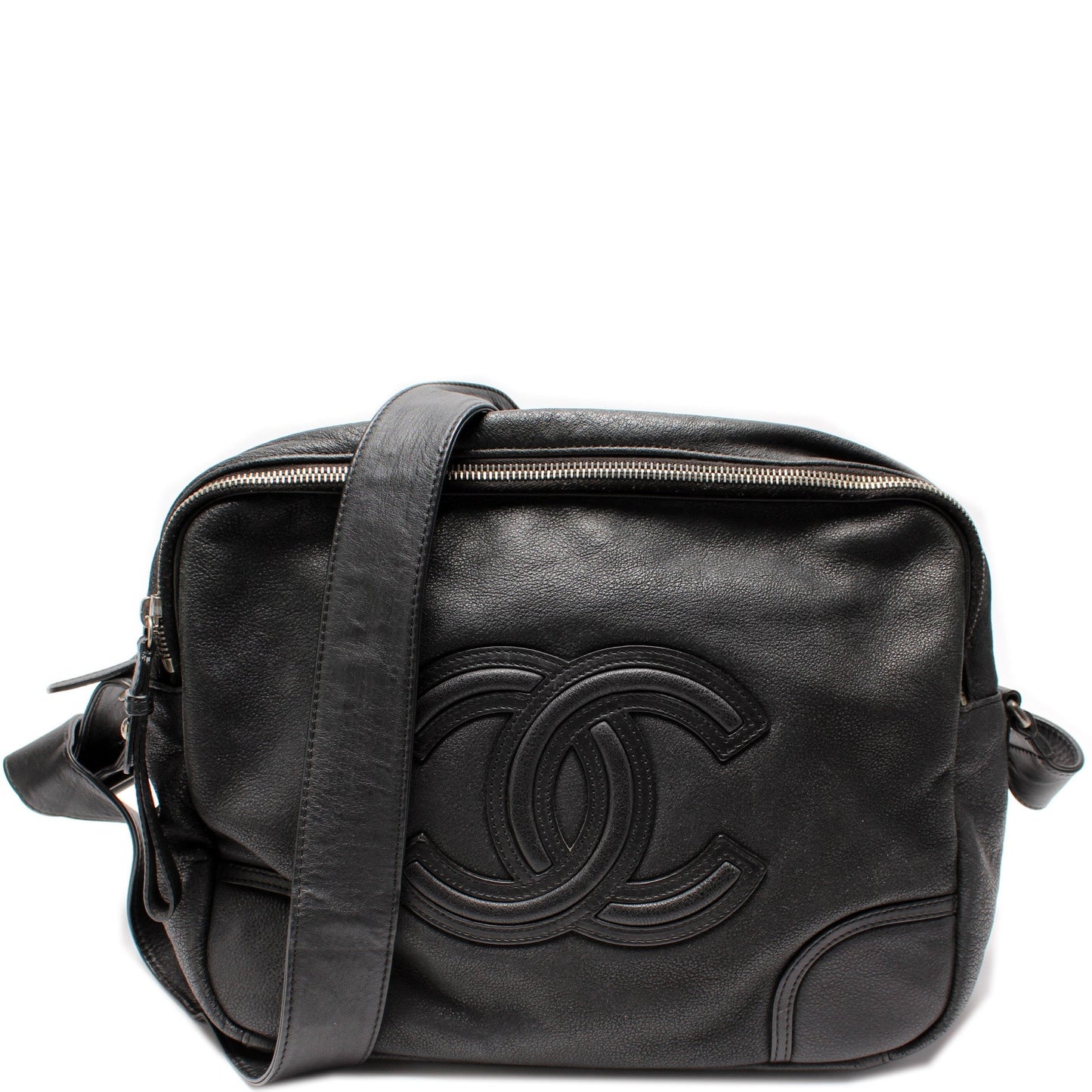 Chanel CC Camera Washed Calfskin 14M Handbag
