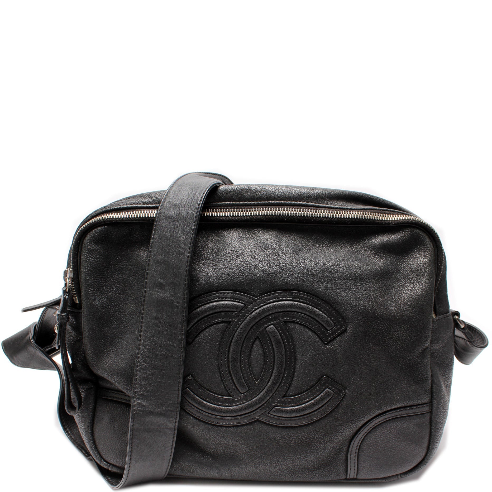 Chanel CC Camera Washed Calfskin 14M Handbag