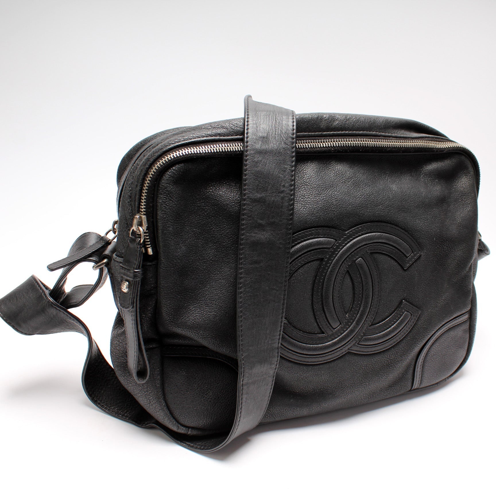 Chanel CC Camera Washed Calfskin 14M Handbag