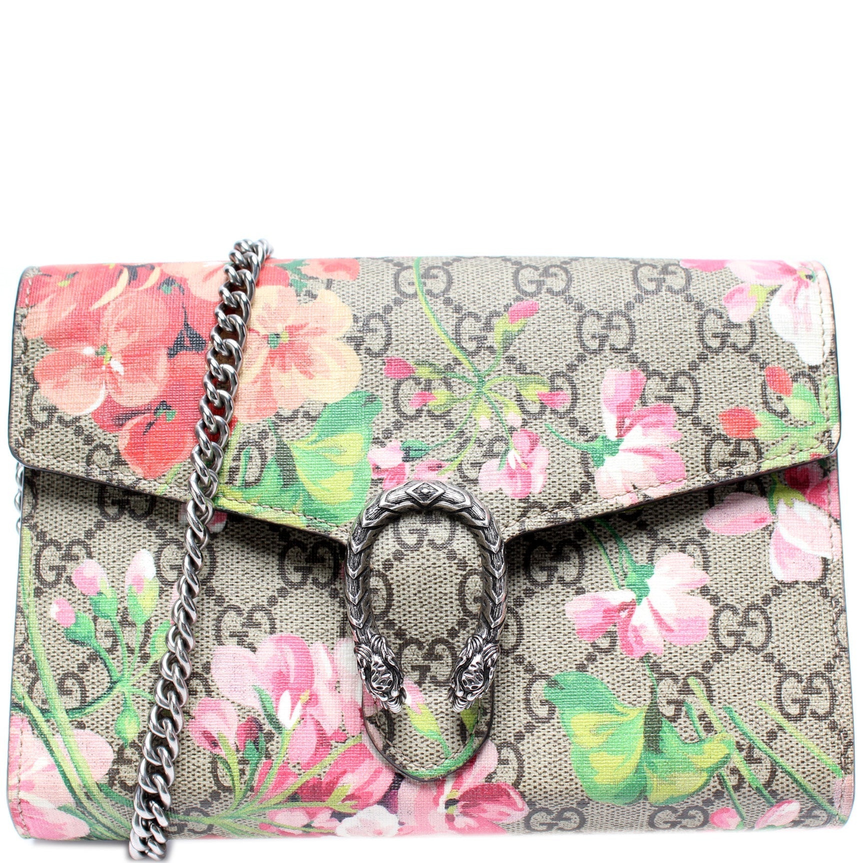 Gucci Dionysus GG Blooms Mini Wallet Case