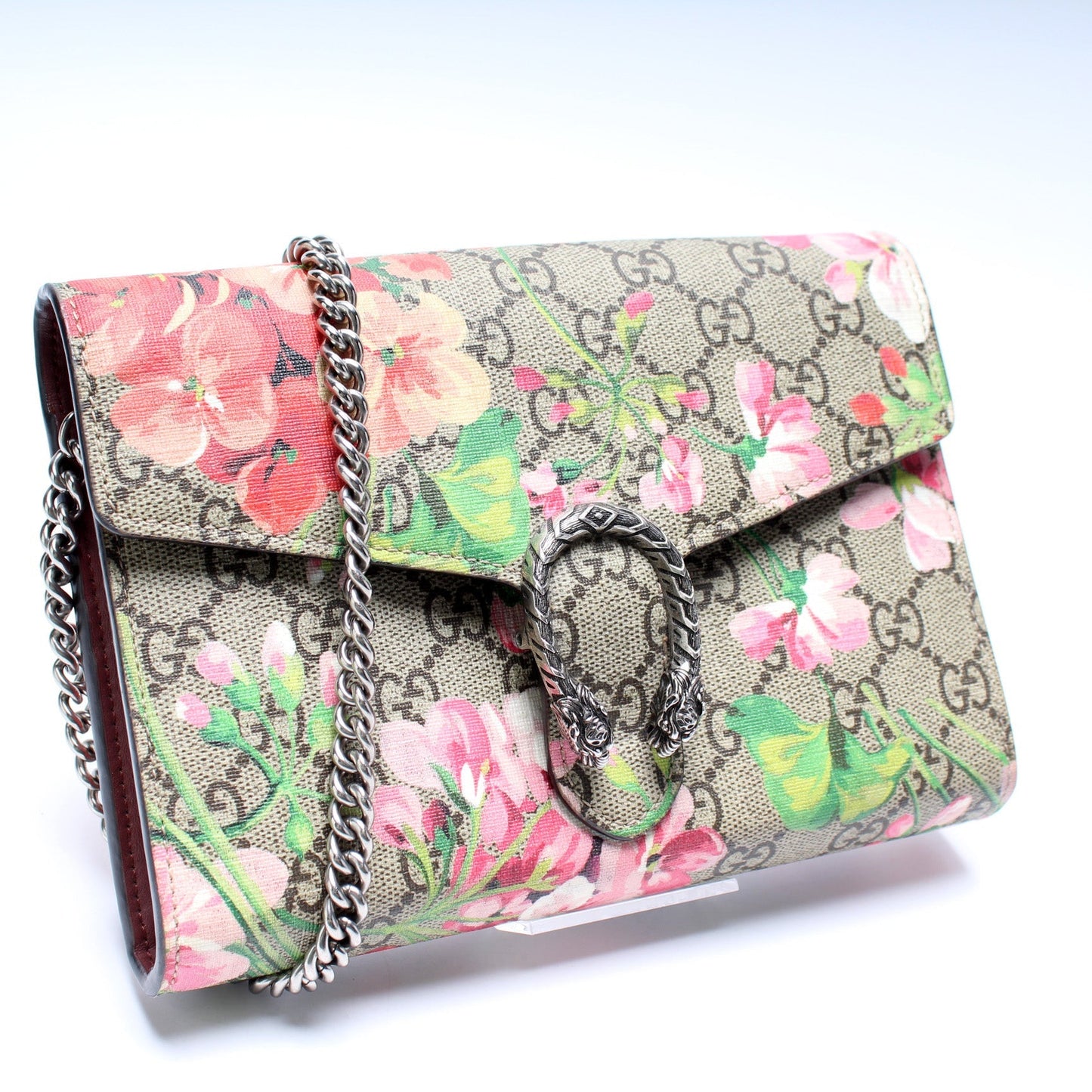 Gucci Dionysus GG Blooms Mini Wallet Case