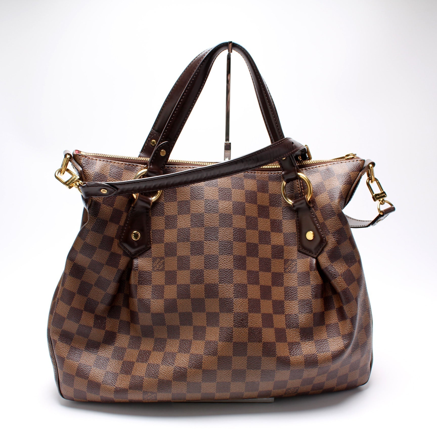Louis Vuitton Evora MM Ebene Damier Handbag Ebene 1