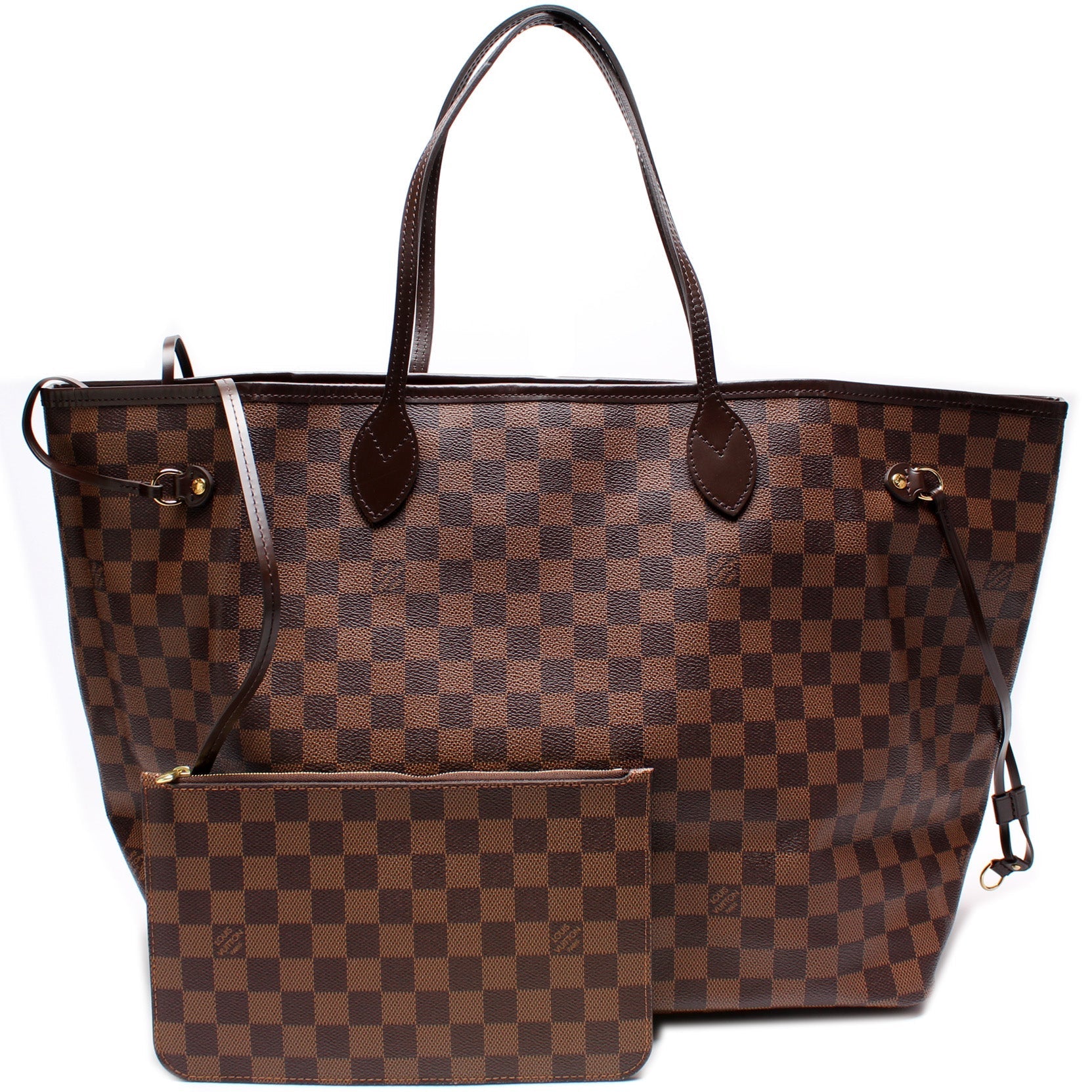 Louis Vuitton Neverfull W GM Ebene Damier Wallet Case Ebene 4