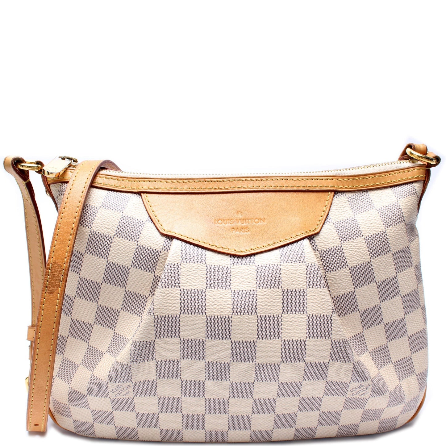 Louis Vuitton Siracusa Azur PM Damier Handbag Azur 7