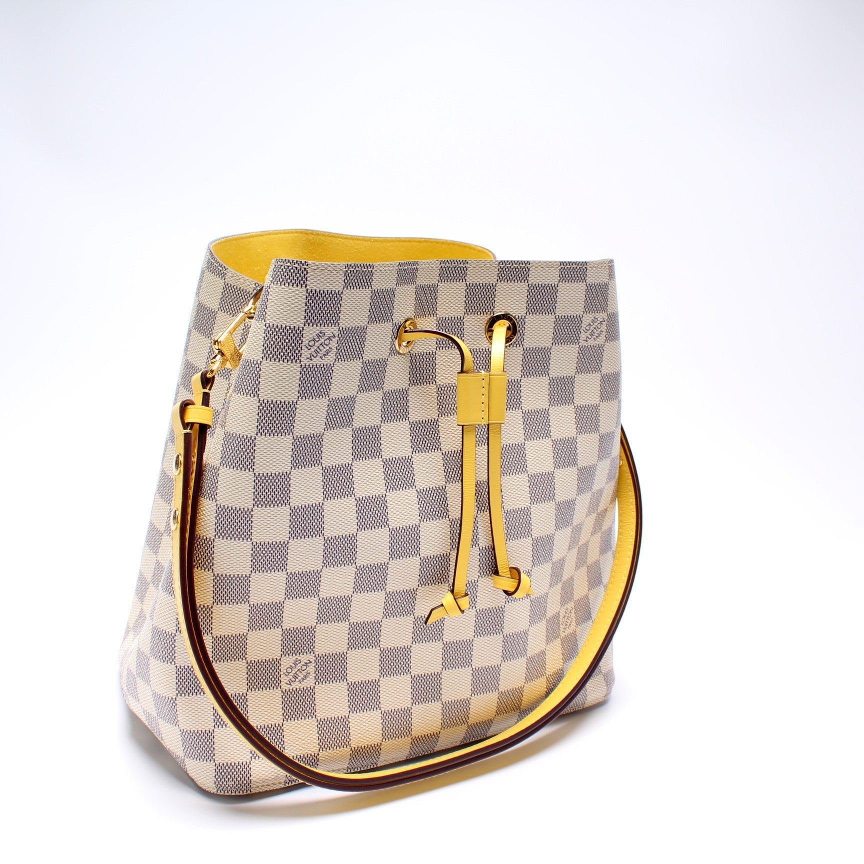 Louis Vuitton Neonoe Azur Damier Handbag Azur 7