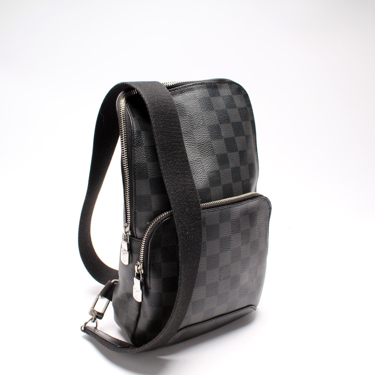 Louis Vuitton Avenue Sling Graphite Damier Crossbody Bag Graphite 9