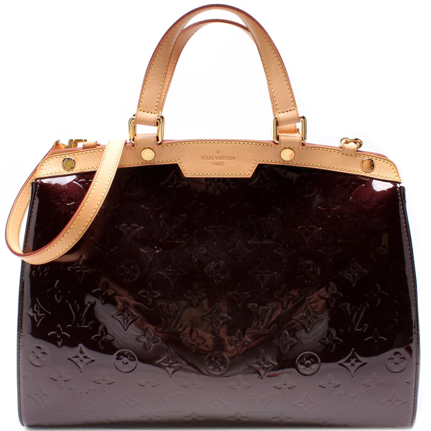Louis Vuitton Brea GM Vernis Handbag Vernis 2