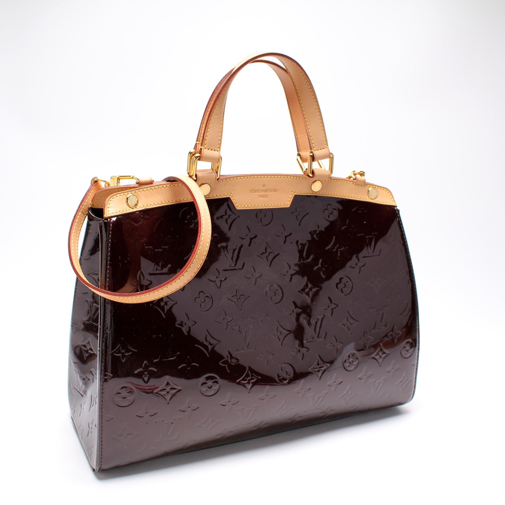 Louis Vuitton Brea GM Vernis Handbag Vernis 2
