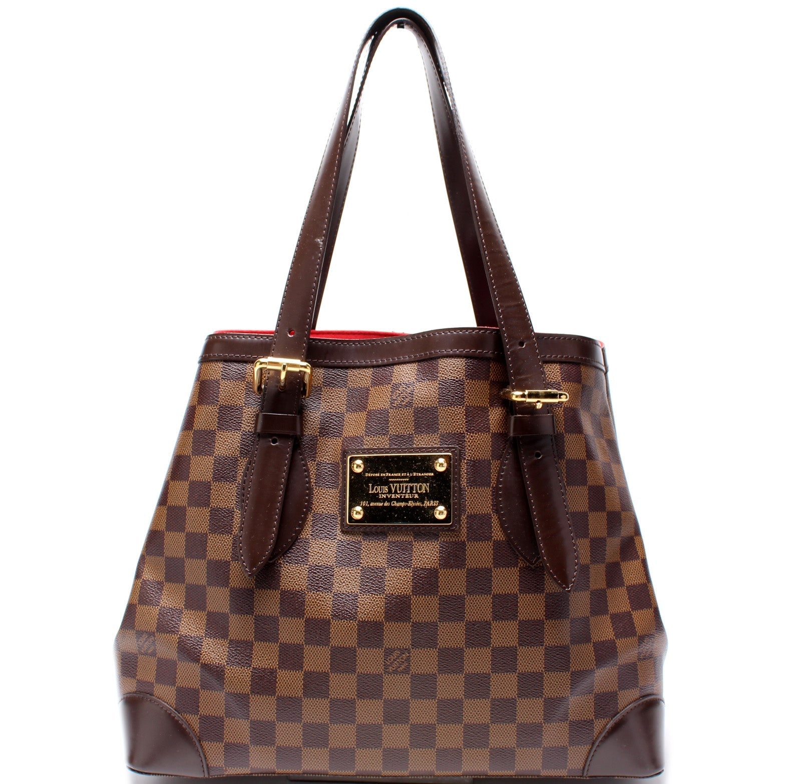 Louis Vuitton Hampstead MM Ebene Damier Handbag Ebene 6