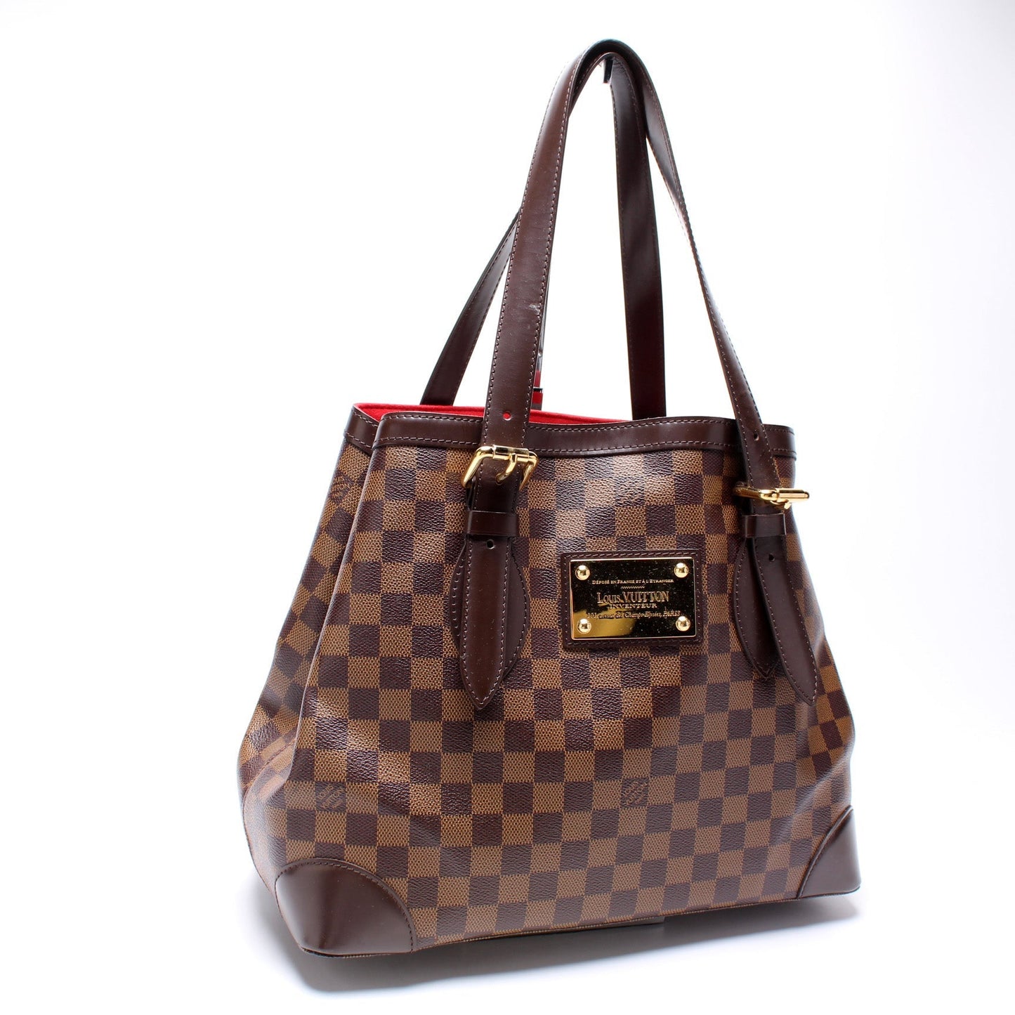 Louis Vuitton Hampstead MM Ebene Damier Handbag Ebene 6