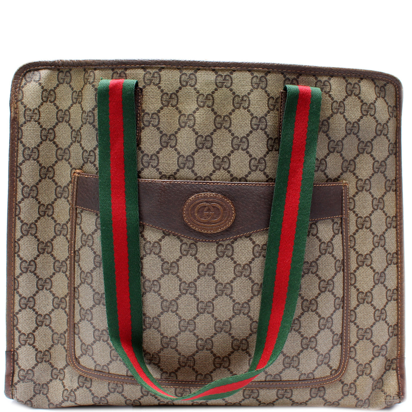 Gucci 89.02.997 GG Supreme Tote Bag