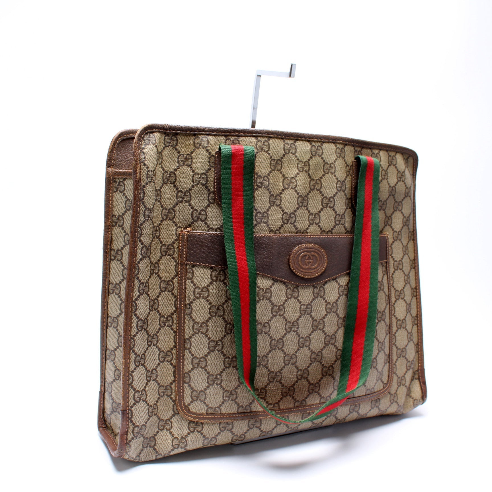 Gucci 89.02.997 GG Supreme Tote Bag